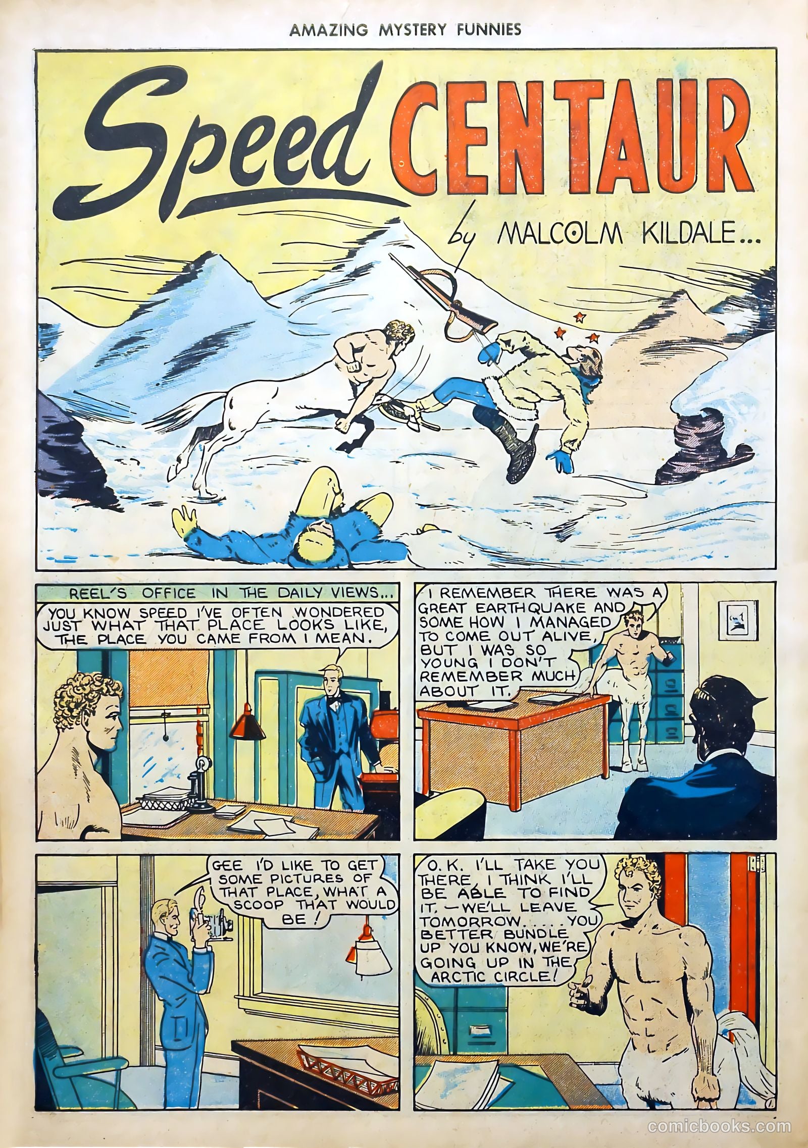 Amazing Mystery Funnies #24 — page 57 of 65