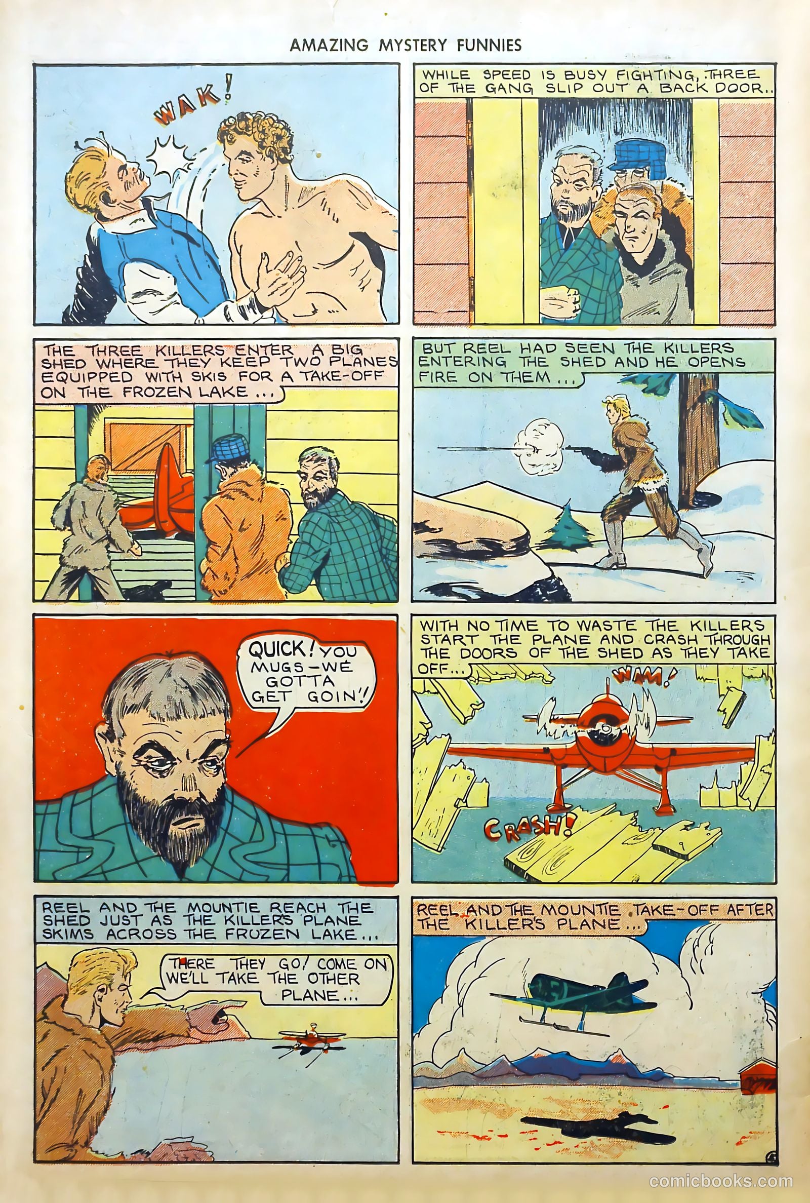 Amazing Mystery Funnies #24 — page 61 of 65