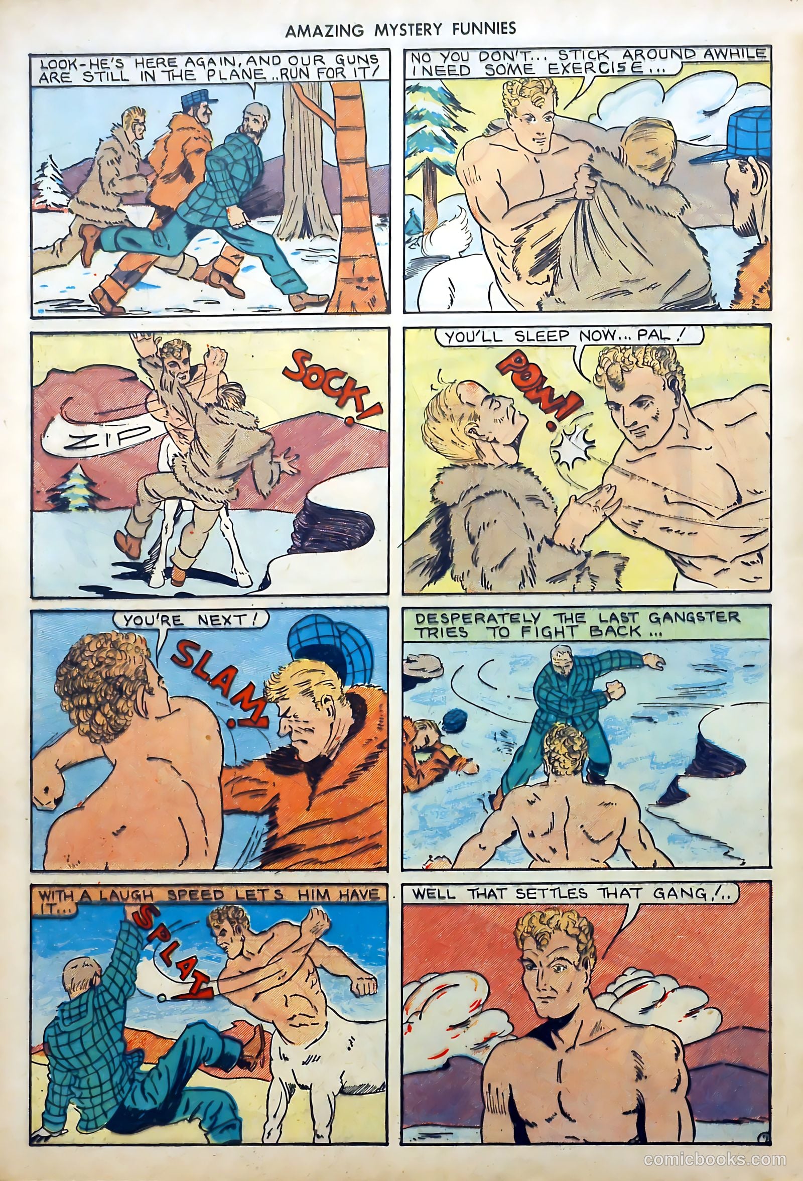 Amazing Mystery Funnies #24 — page 63 of 65