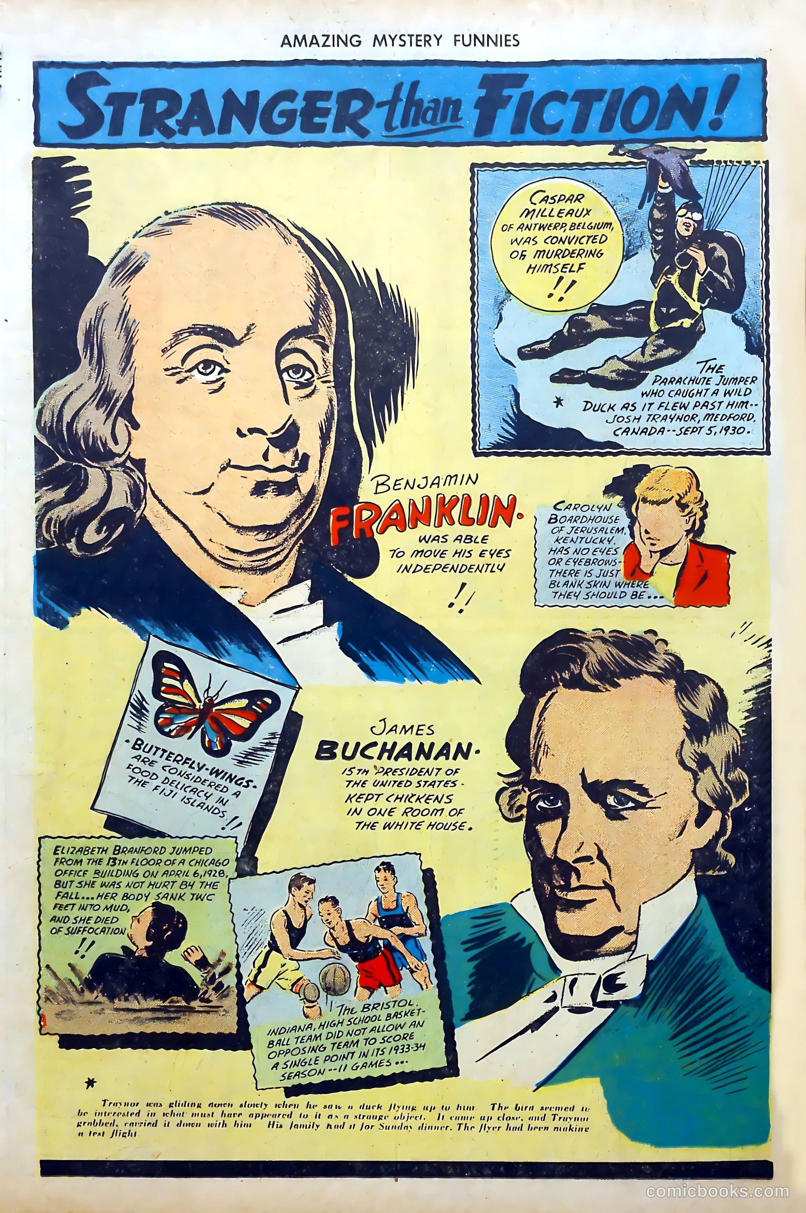 Amazing Mystery Funnies #24 — page 65 of 65