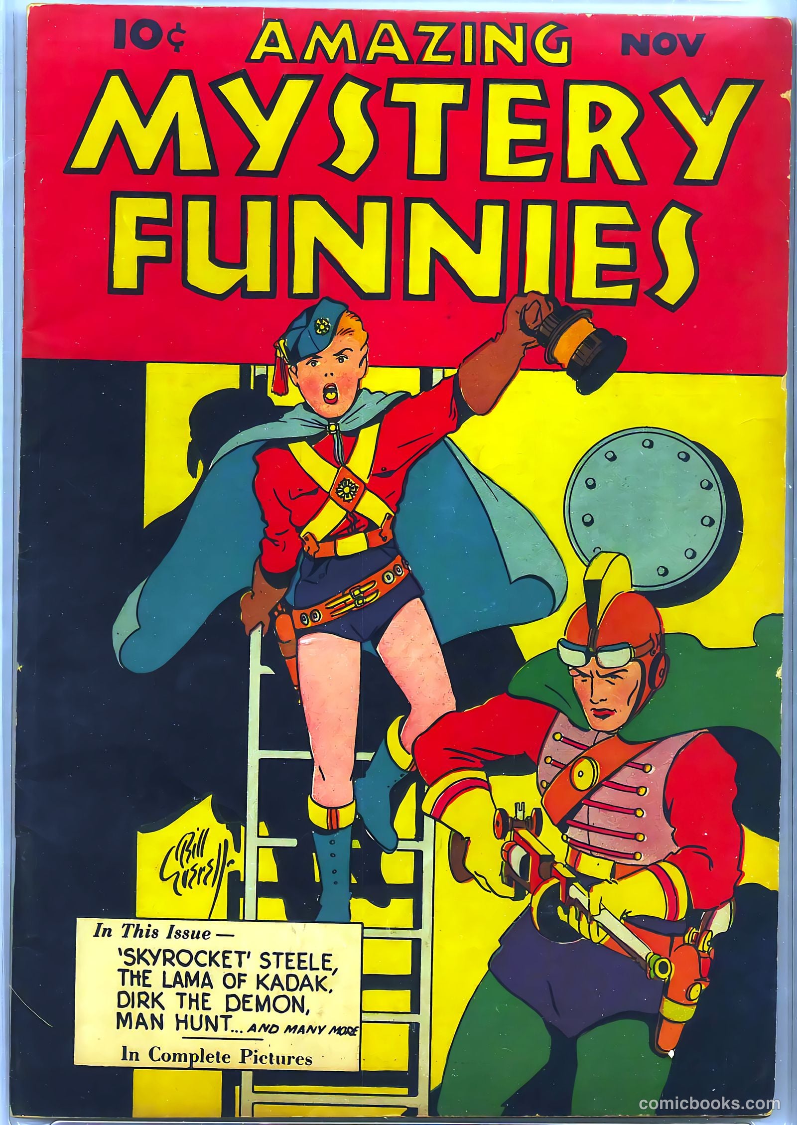 Amazing Mystery Funnies #3 — page 1 of 53