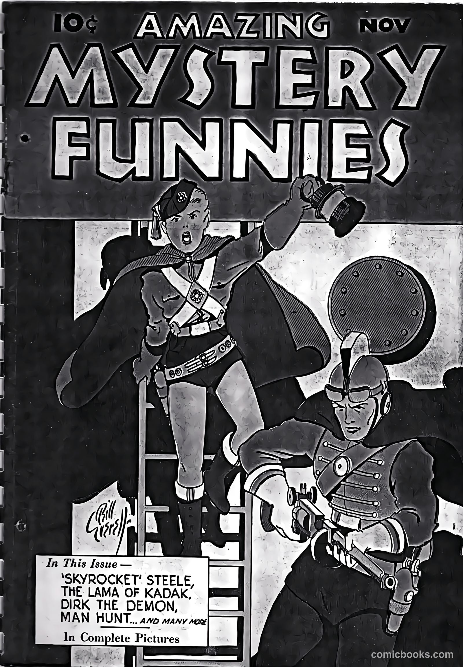 Amazing Mystery Funnies #3 — page 2 of 53