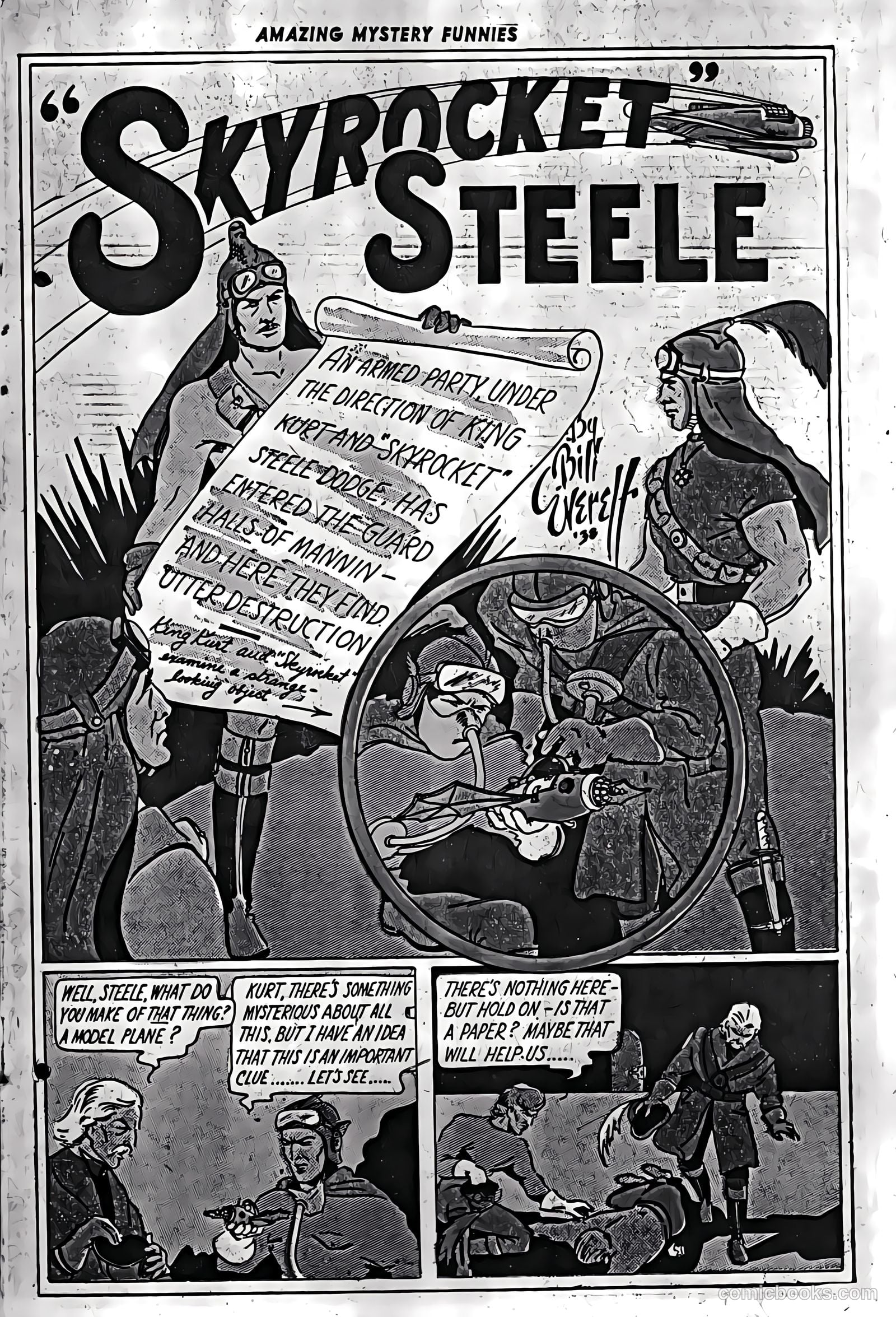 Amazing Mystery Funnies #3 — page 4 of 53