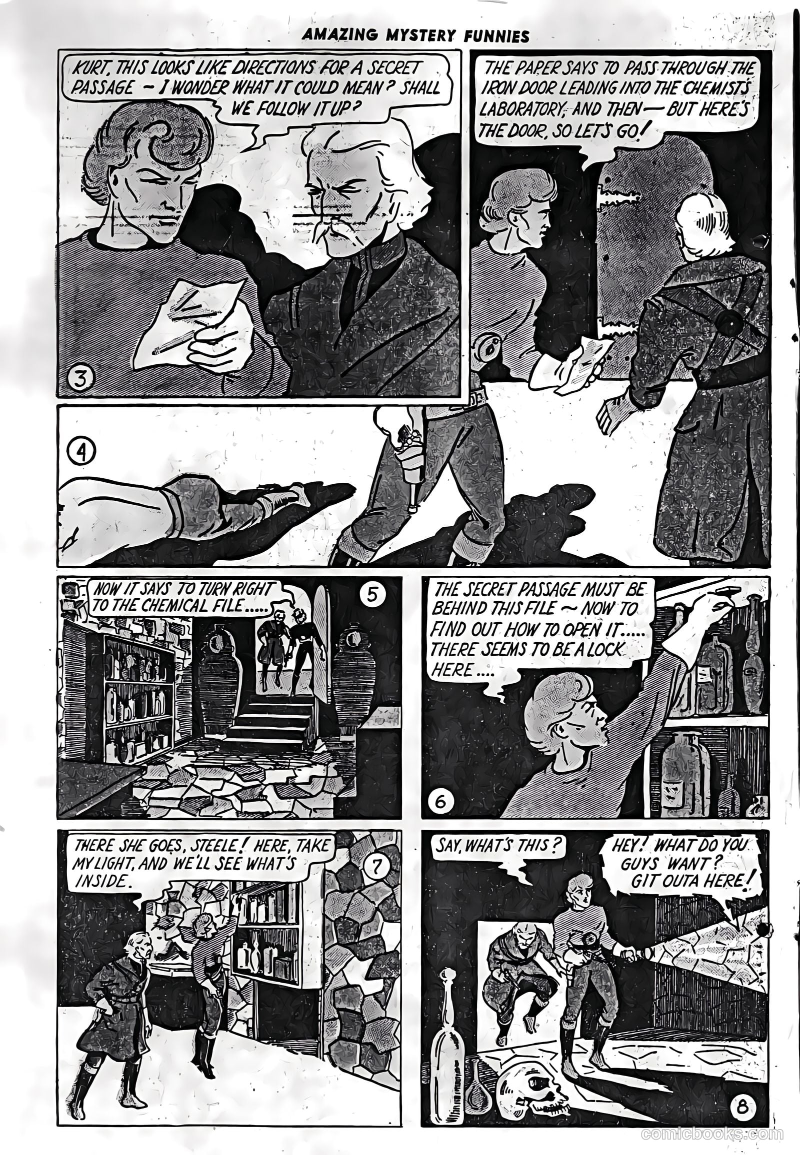 Amazing Mystery Funnies #3 — page 5 of 53