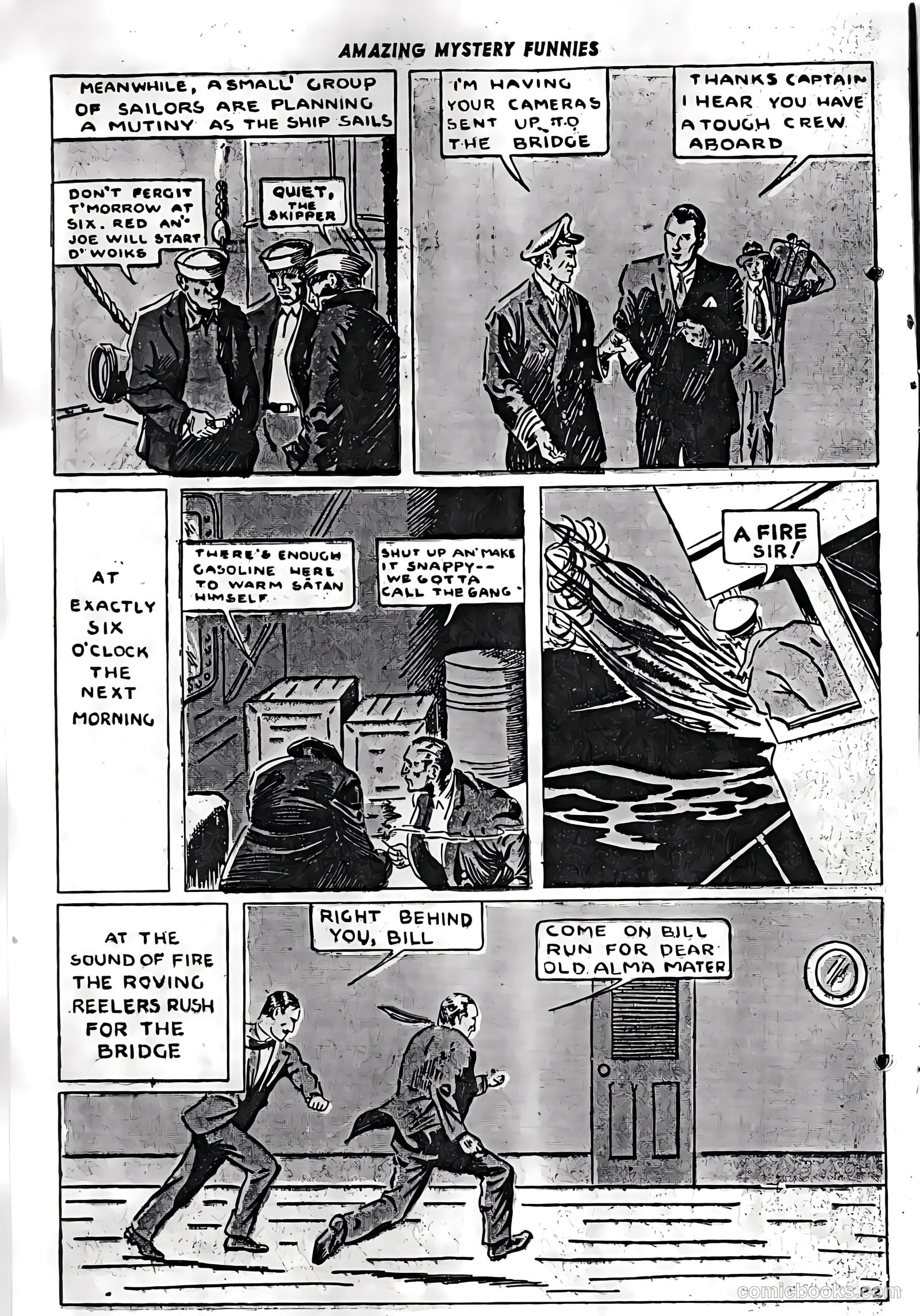 Amazing Mystery Funnies #3 — page 9 of 53