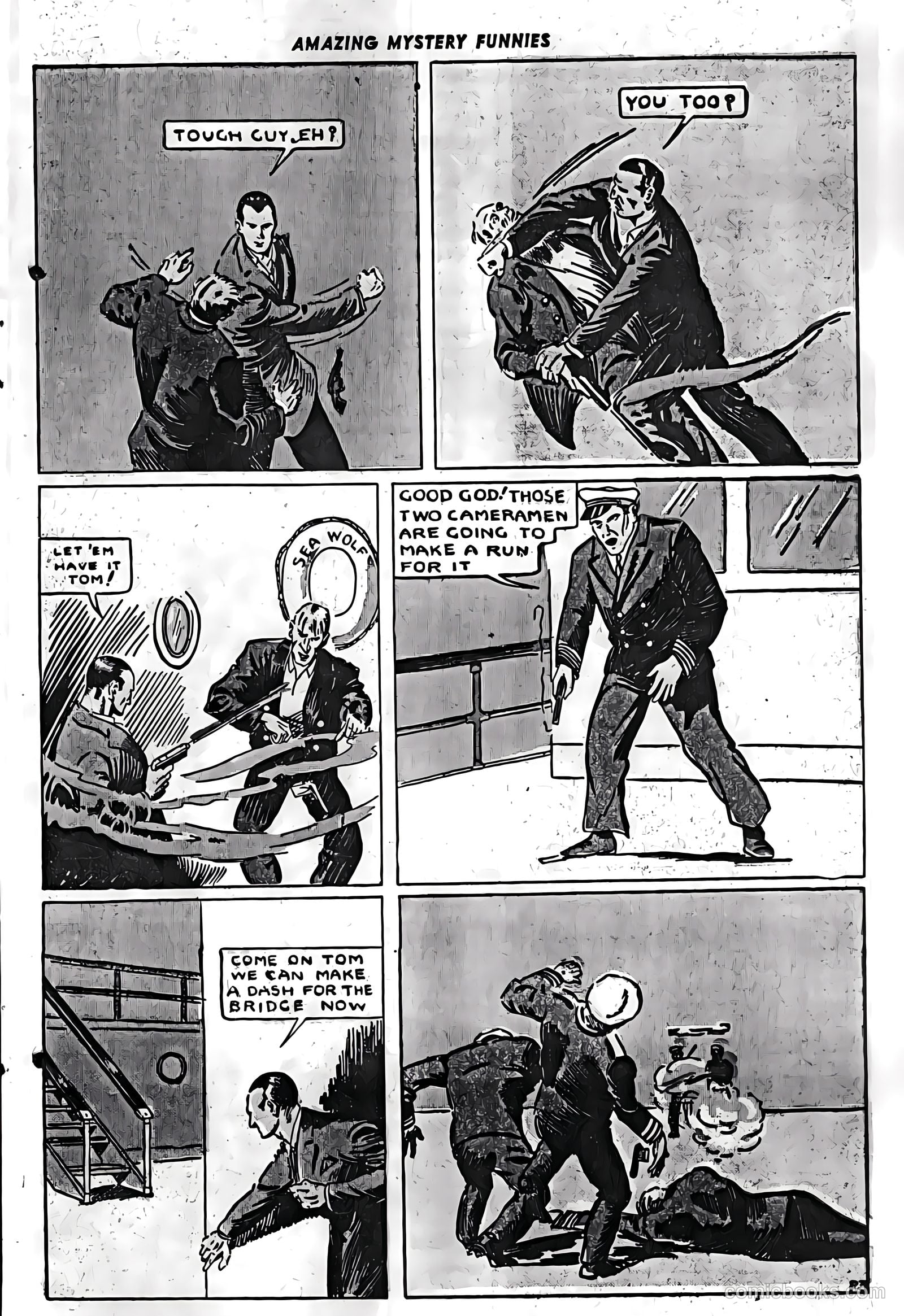 Amazing Mystery Funnies #3 — page 10 of 53