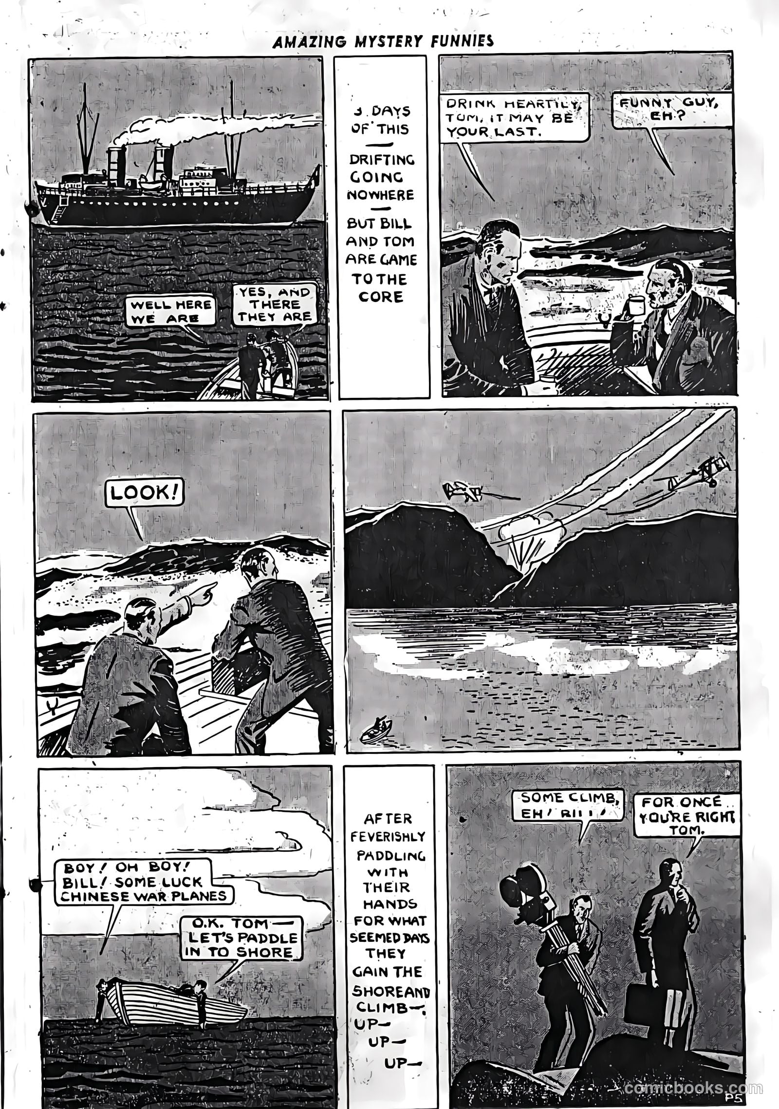 Amazing Mystery Funnies #3 — page 12 of 53