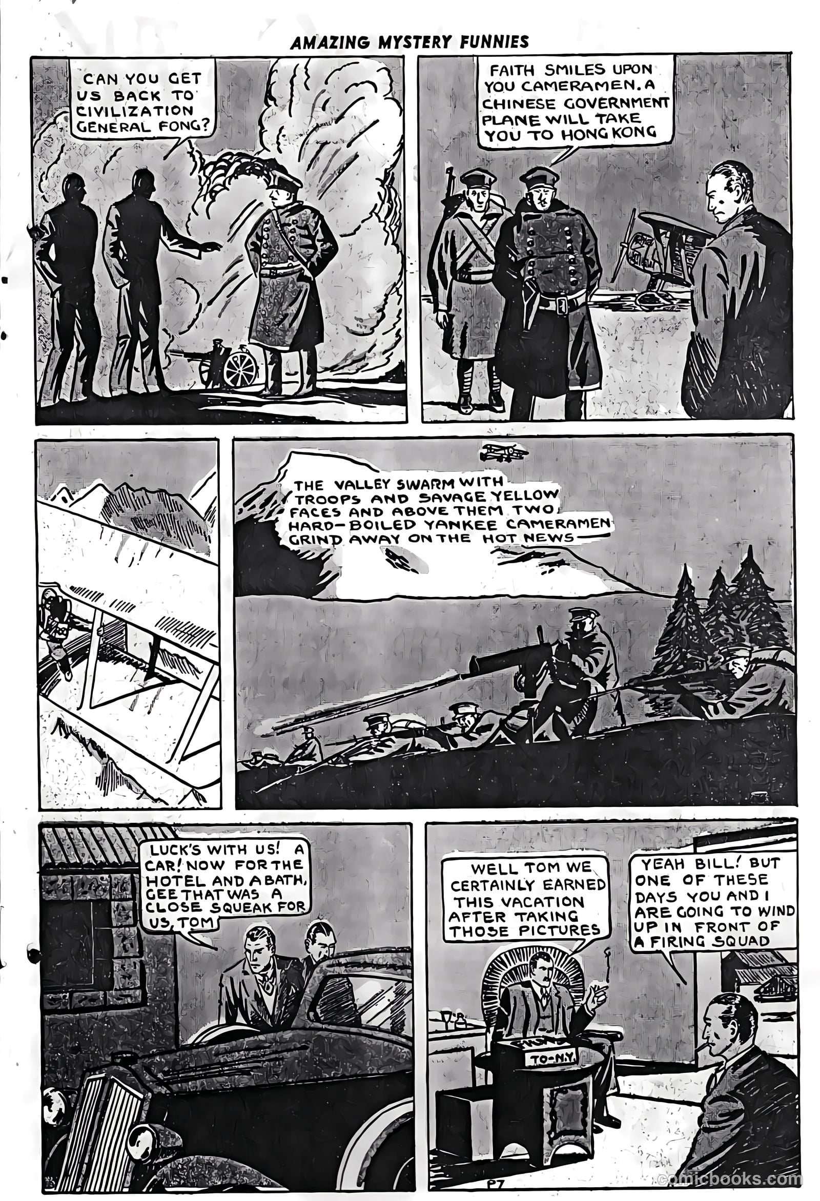 Amazing Mystery Funnies #3 — page 14 of 53
