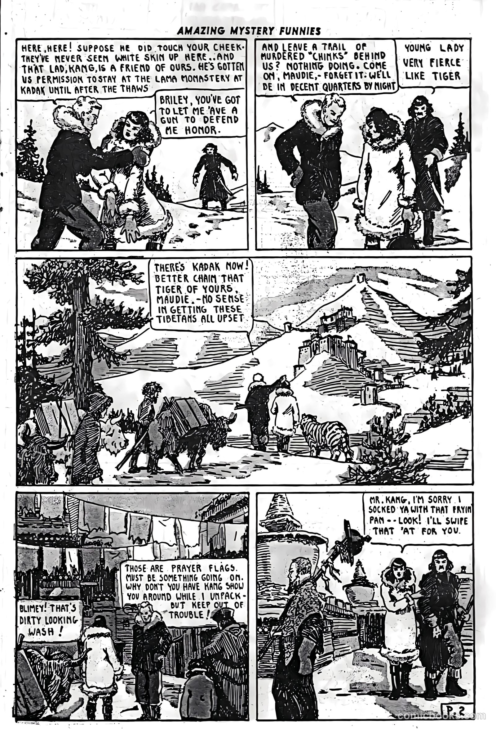 Amazing Mystery Funnies #3 — page 16 of 53