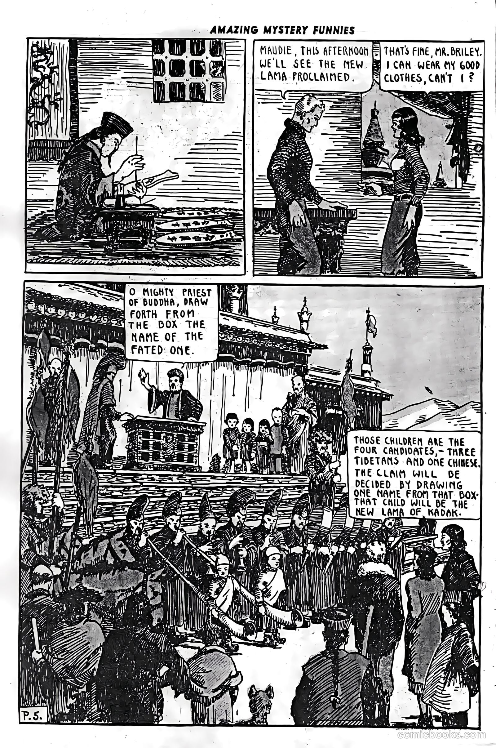 Amazing Mystery Funnies #3 — page 19 of 53