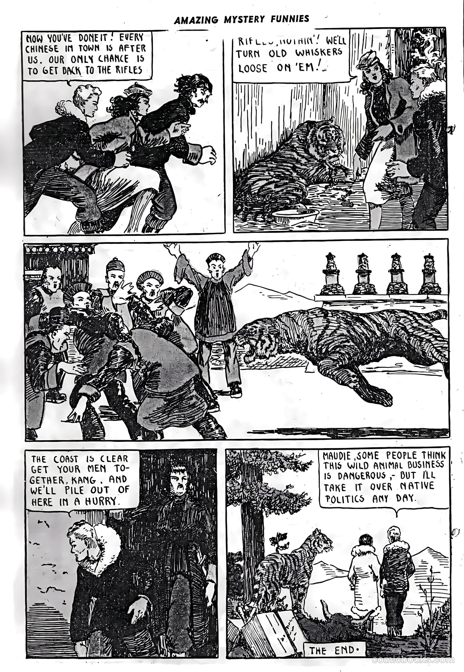 Amazing Mystery Funnies #3 — page 21 of 53