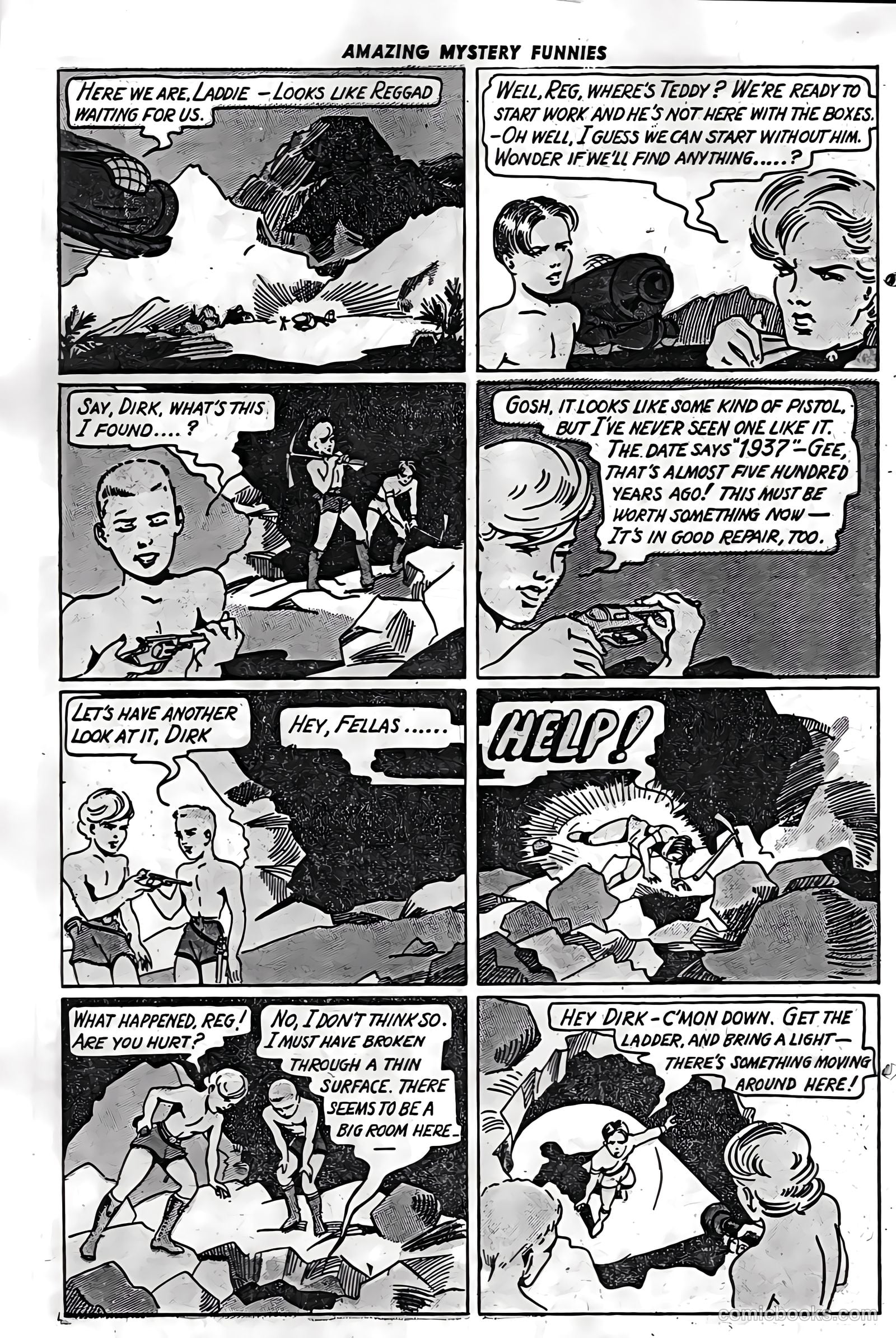 Amazing Mystery Funnies #3 — page 23 of 53