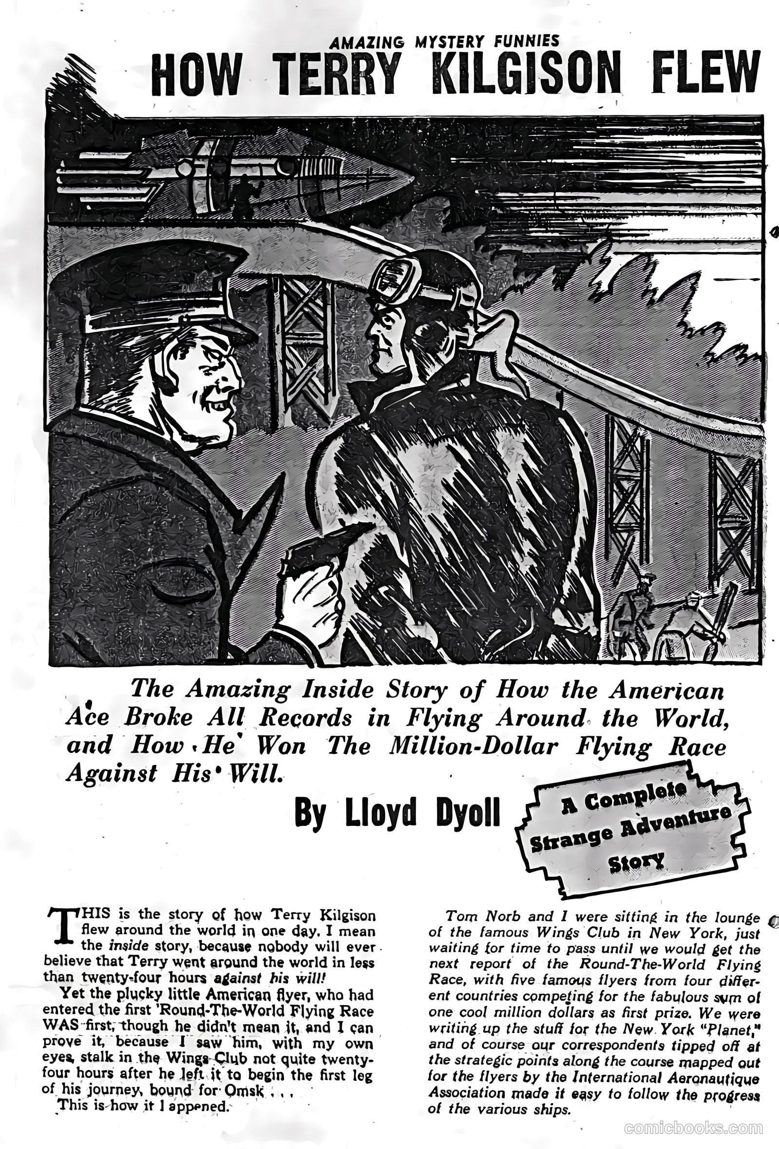 Amazing Mystery Funnies #3 — page 25 of 53