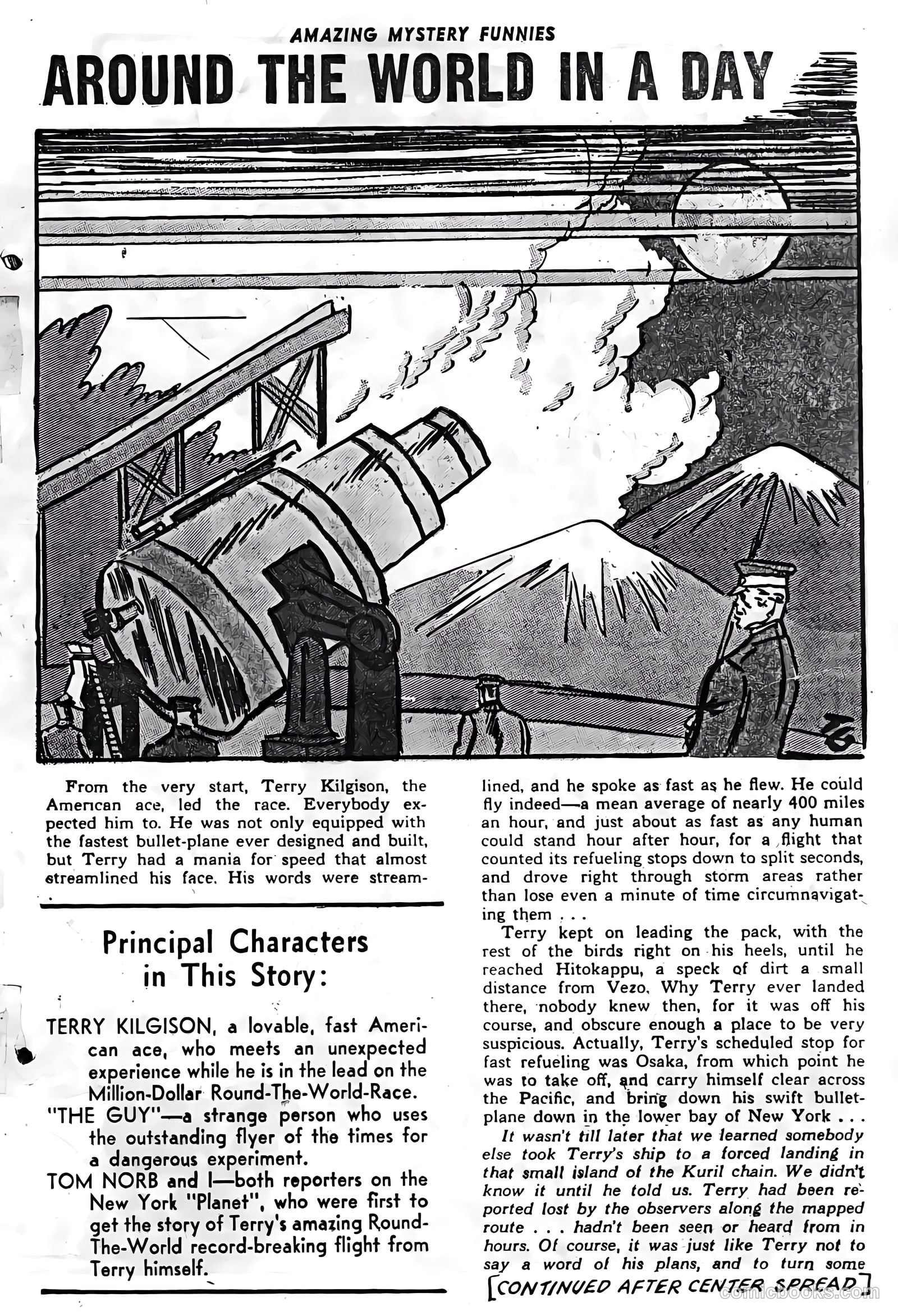 Amazing Mystery Funnies #3 — page 26 of 53