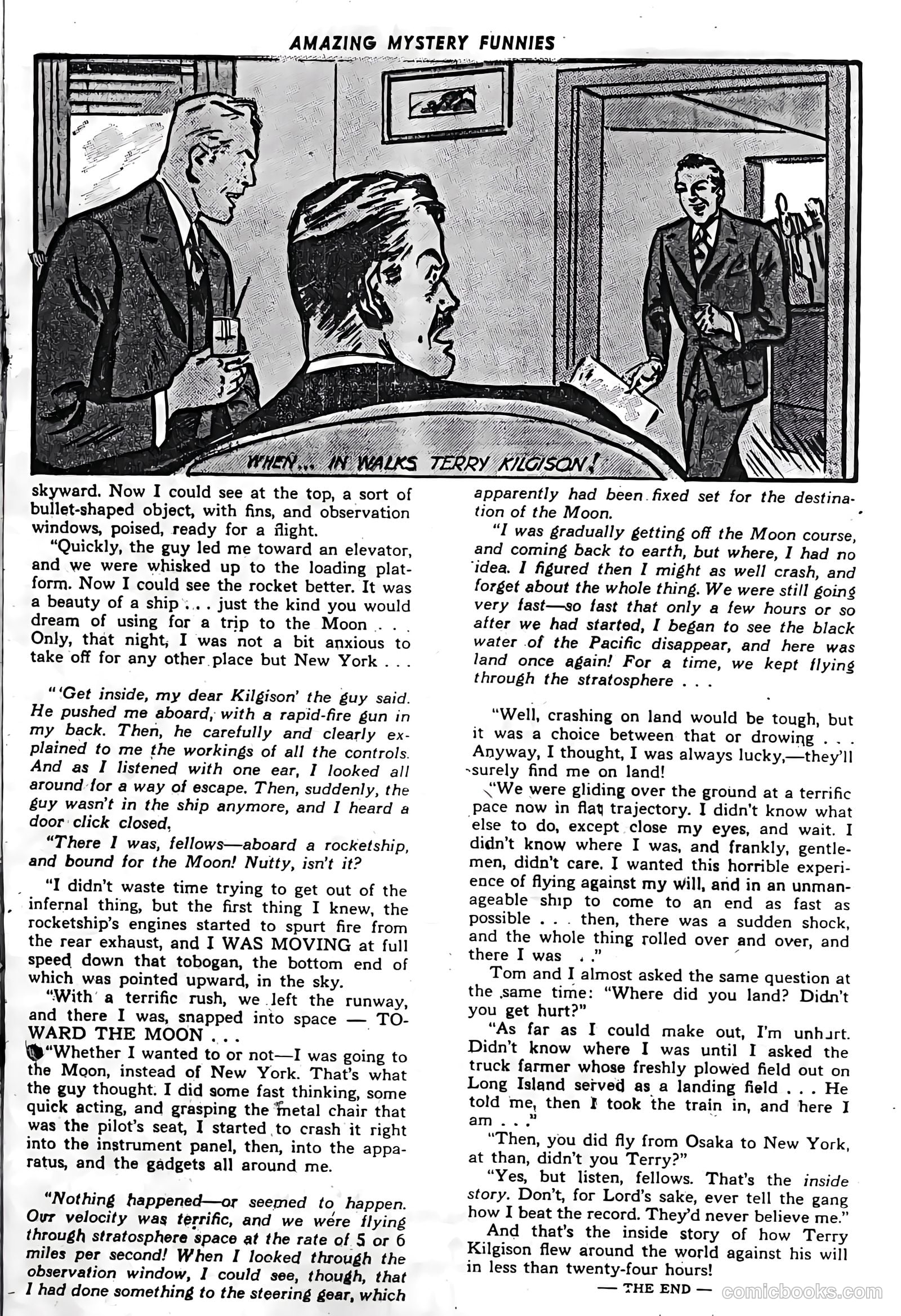 Amazing Mystery Funnies #3 — page 30 of 53