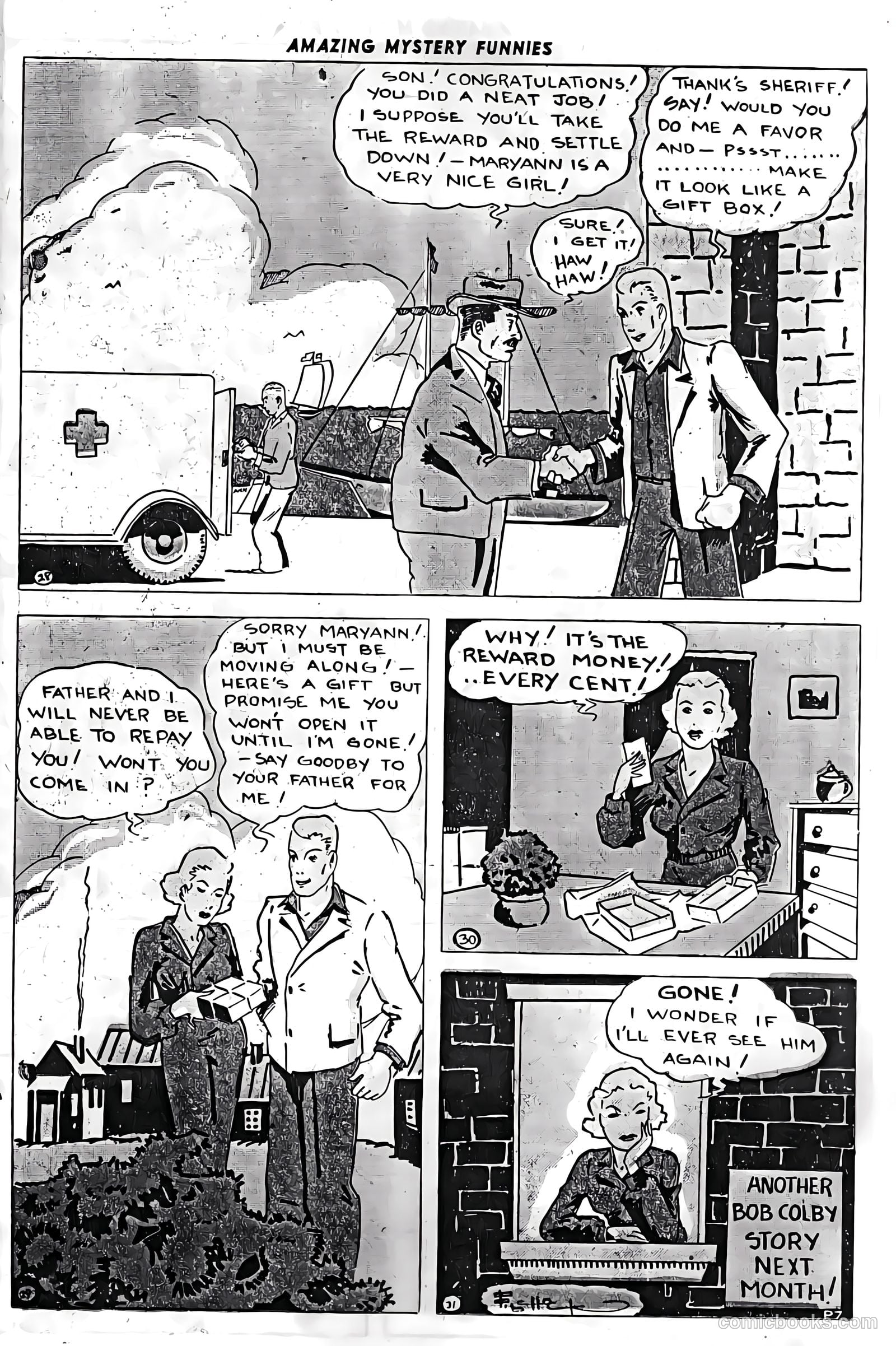 Amazing Mystery Funnies #3 — page 44 of 53