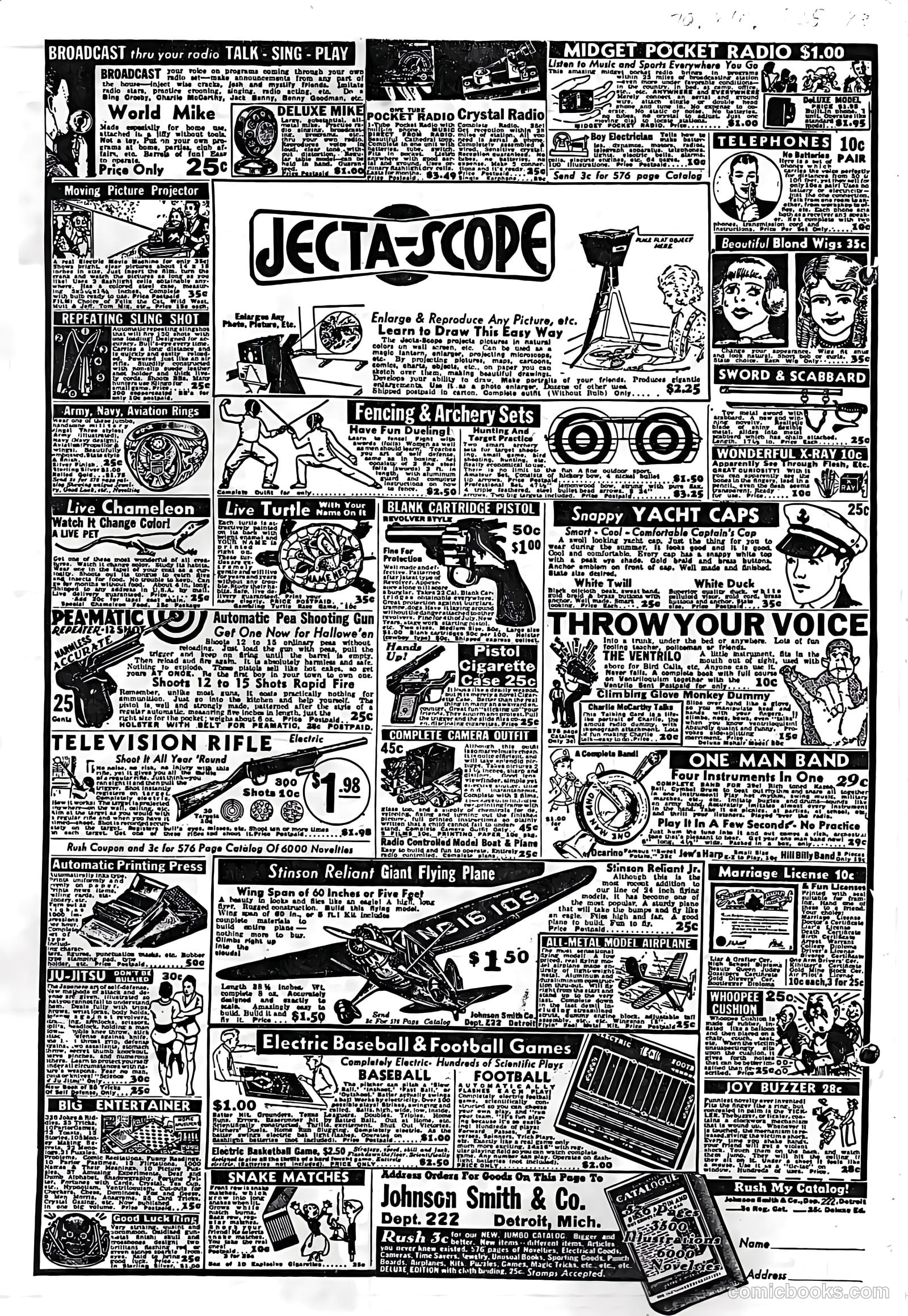 Amazing Mystery Funnies #3 — page 53 of 53