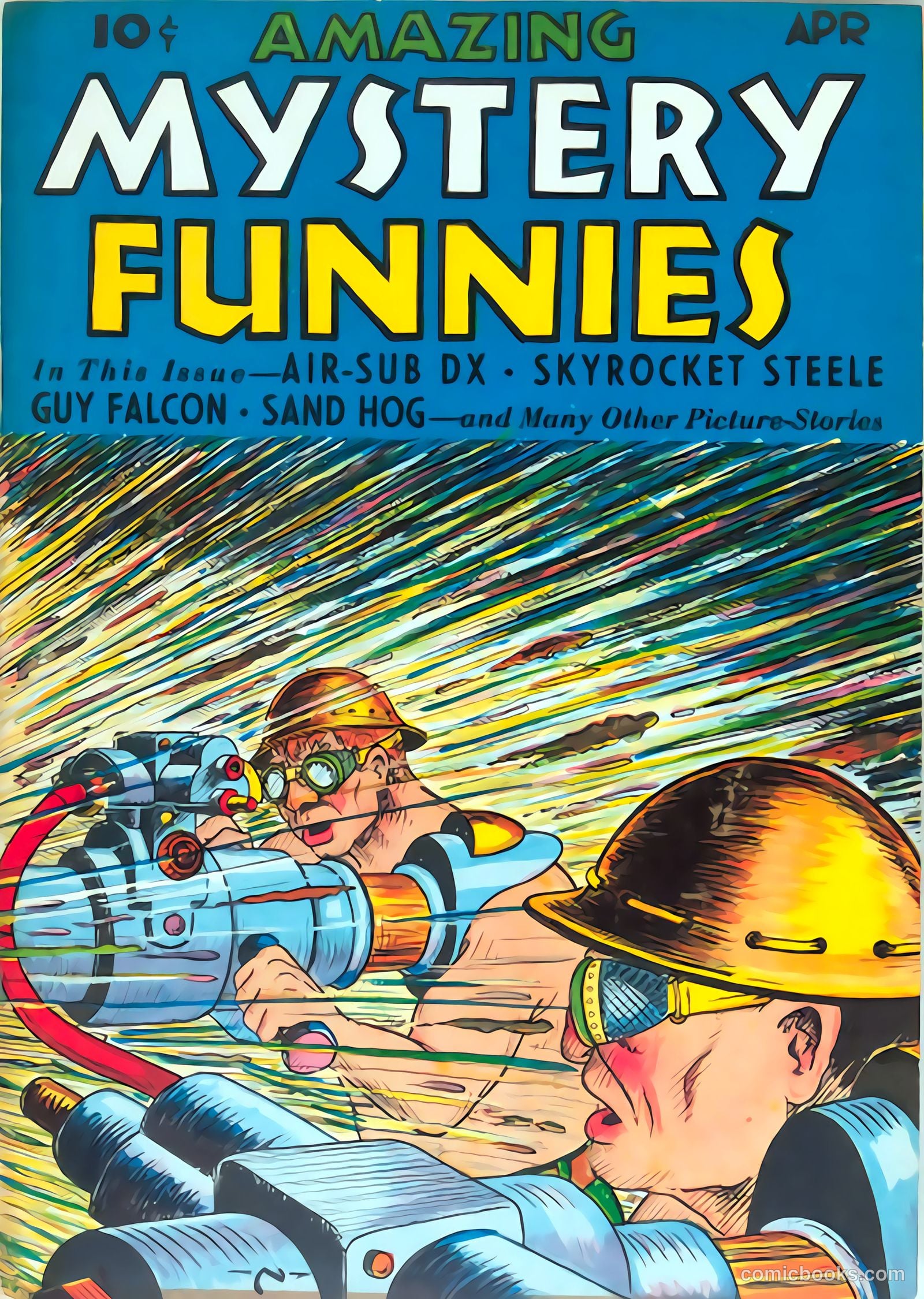 Amazing Mystery Funnies #4 — page 1 of 42