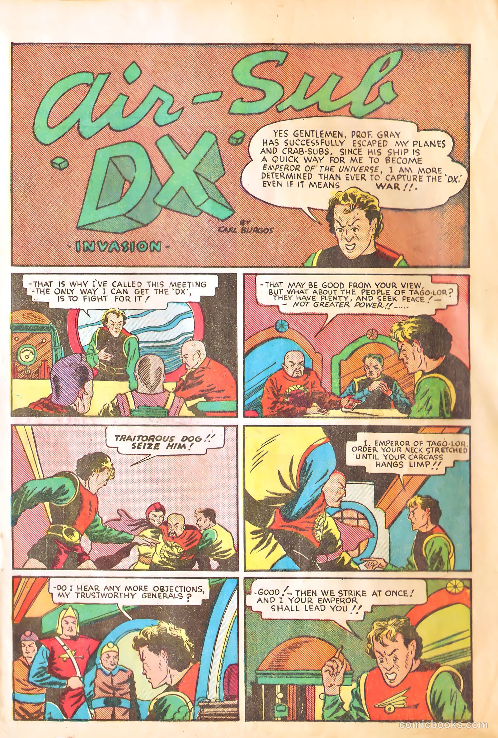 Amazing Mystery Funnies #4 — page 2 of 42