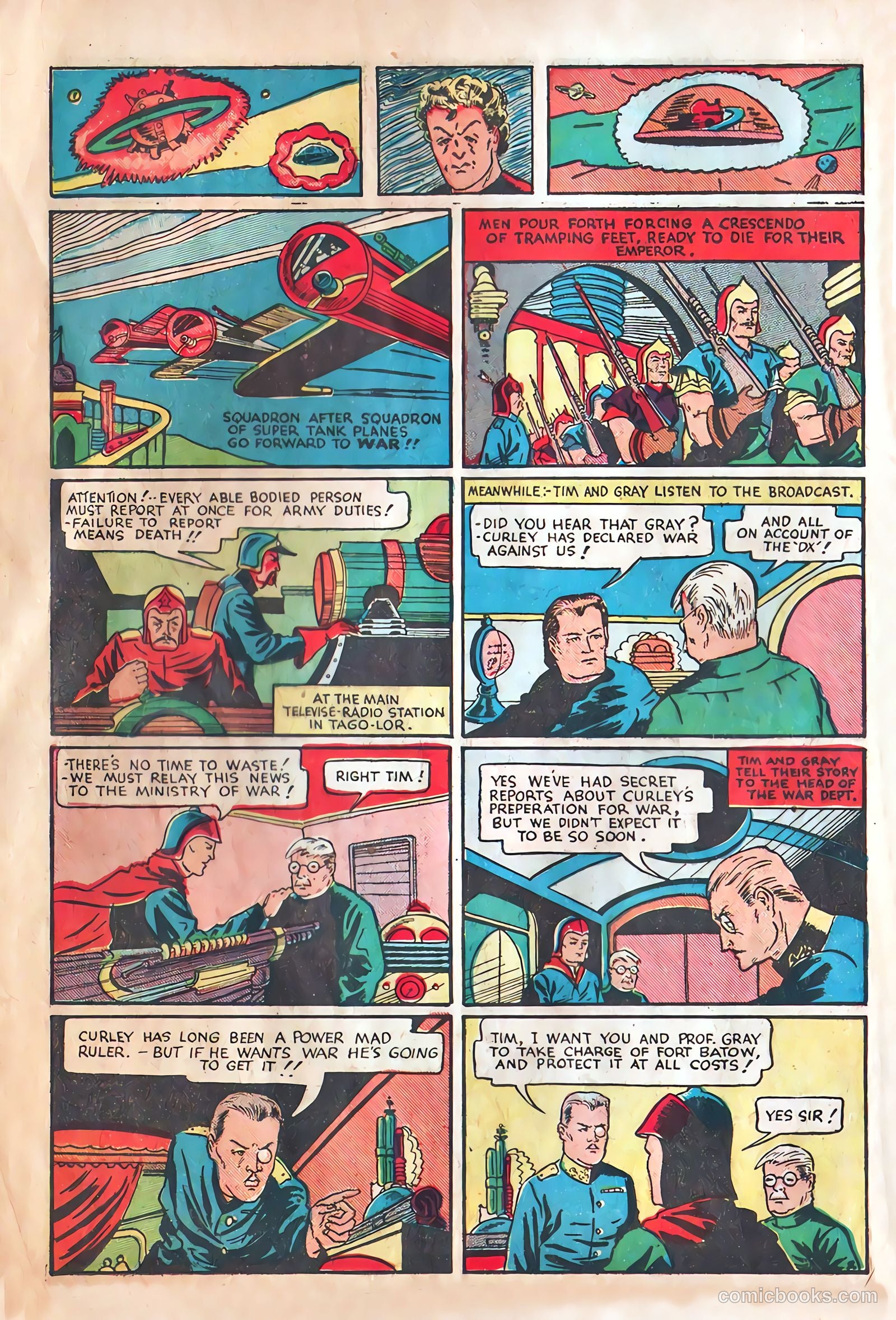 Amazing Mystery Funnies #4 — page 3 of 42