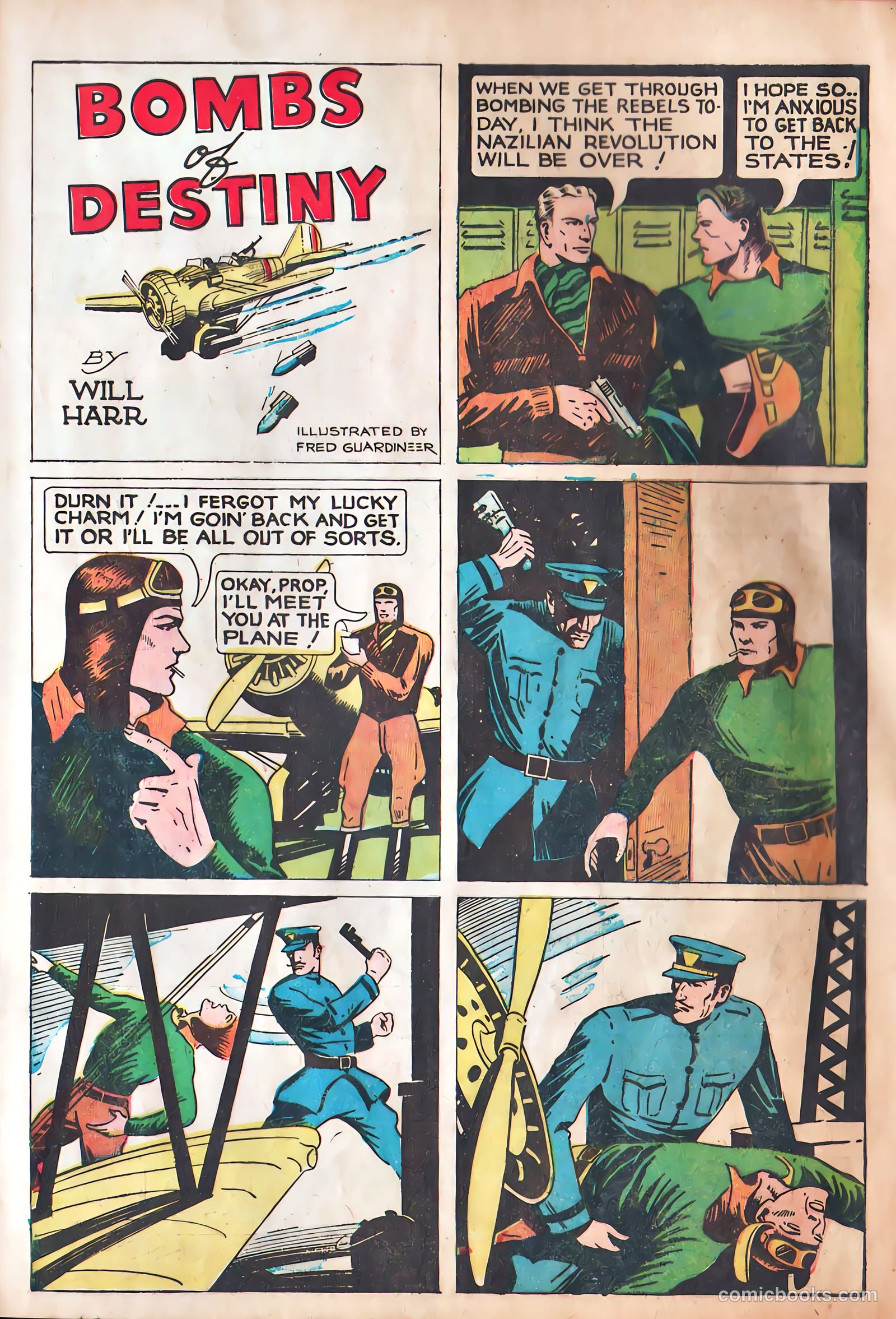 Amazing Mystery Funnies #4 — page 6 of 42