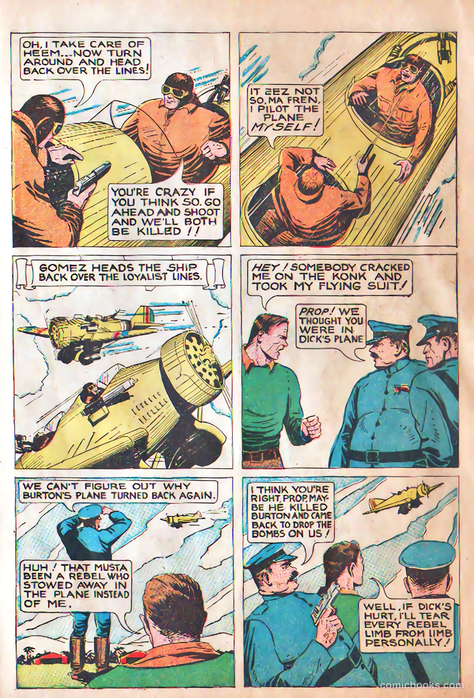Amazing Mystery Funnies #4 — page 8 of 42