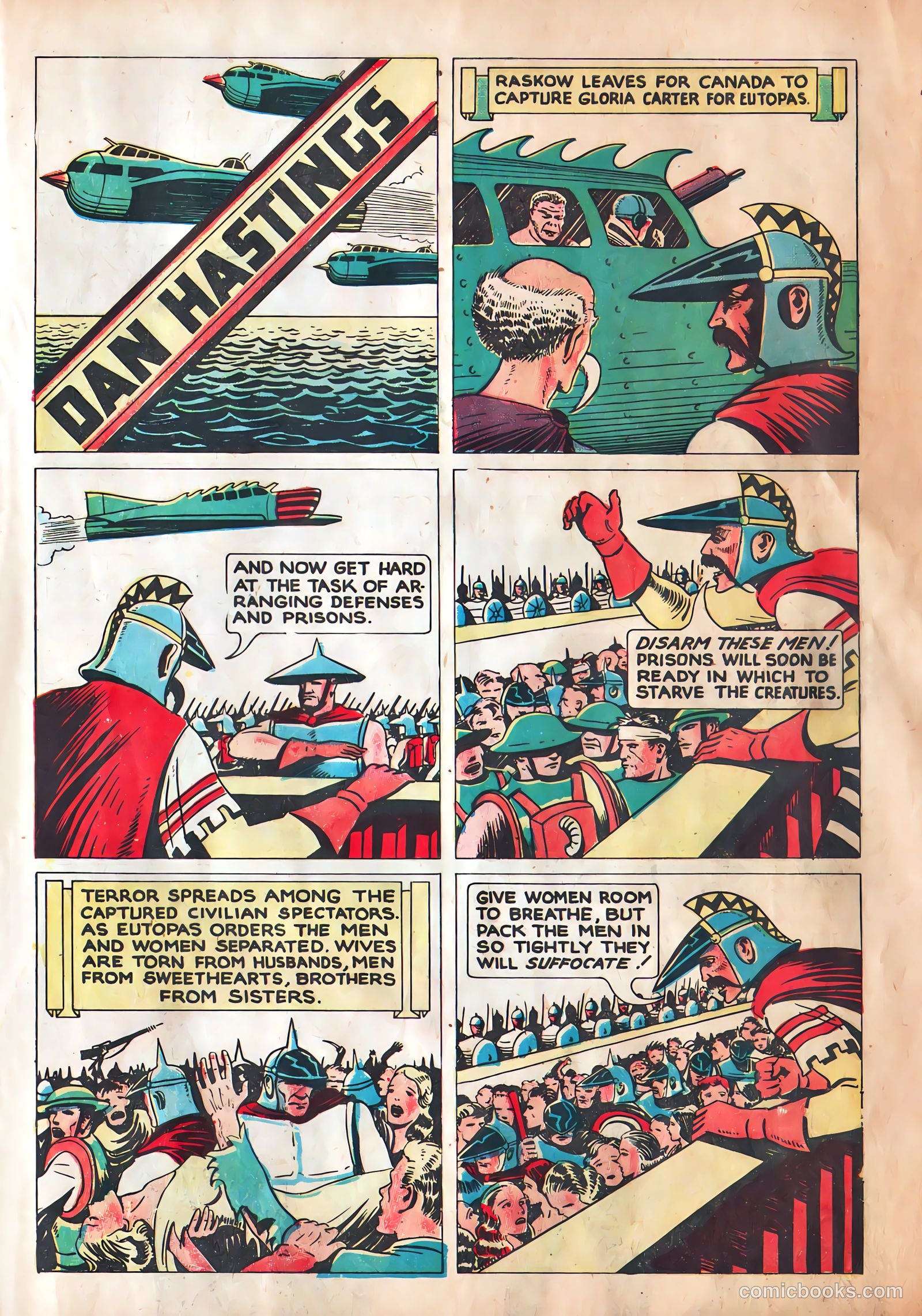 Amazing Mystery Funnies #4 — page 16 of 42