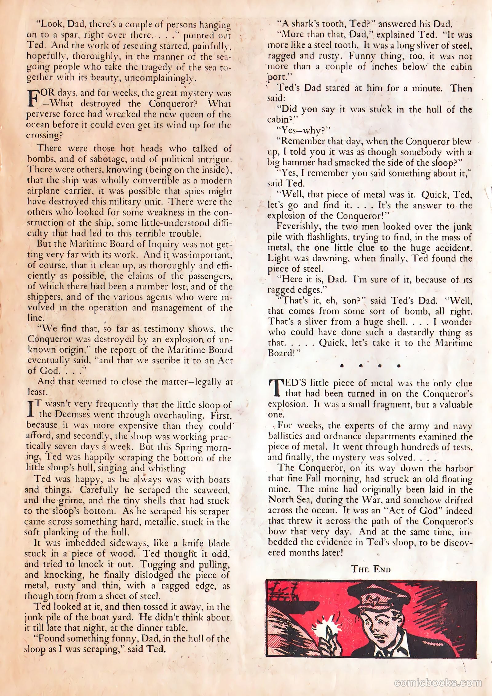 Amazing Mystery Funnies #4 — page 21 of 42