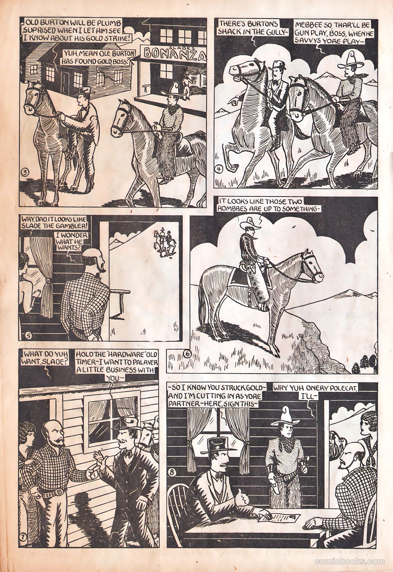 Amazing Mystery Funnies #4 — page 23 of 42