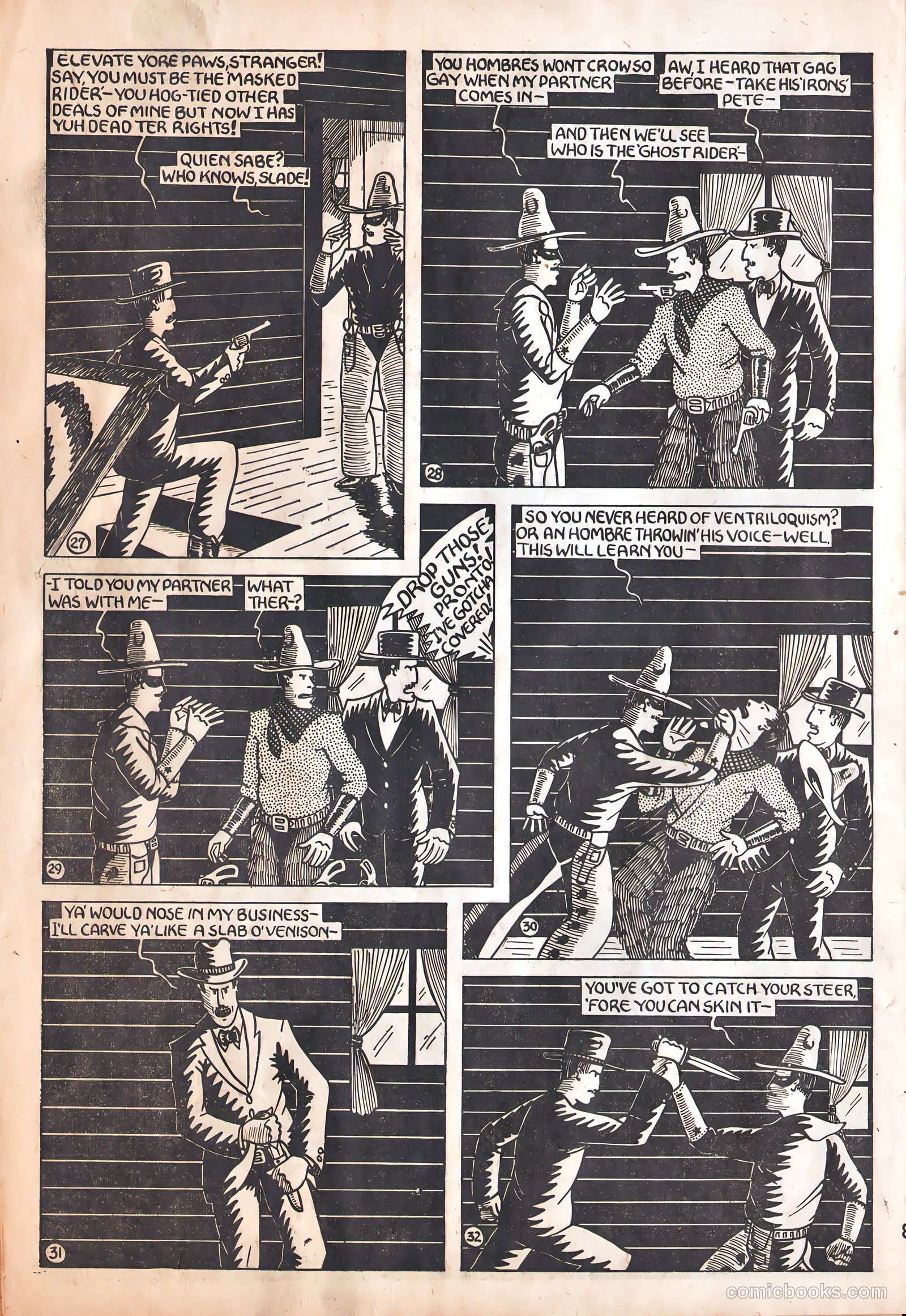 Amazing Mystery Funnies #4 — page 27 of 42