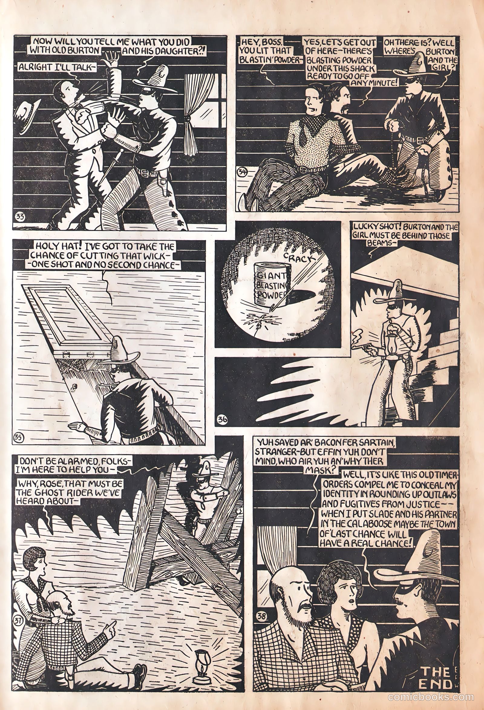Amazing Mystery Funnies #4 — page 28 of 42
