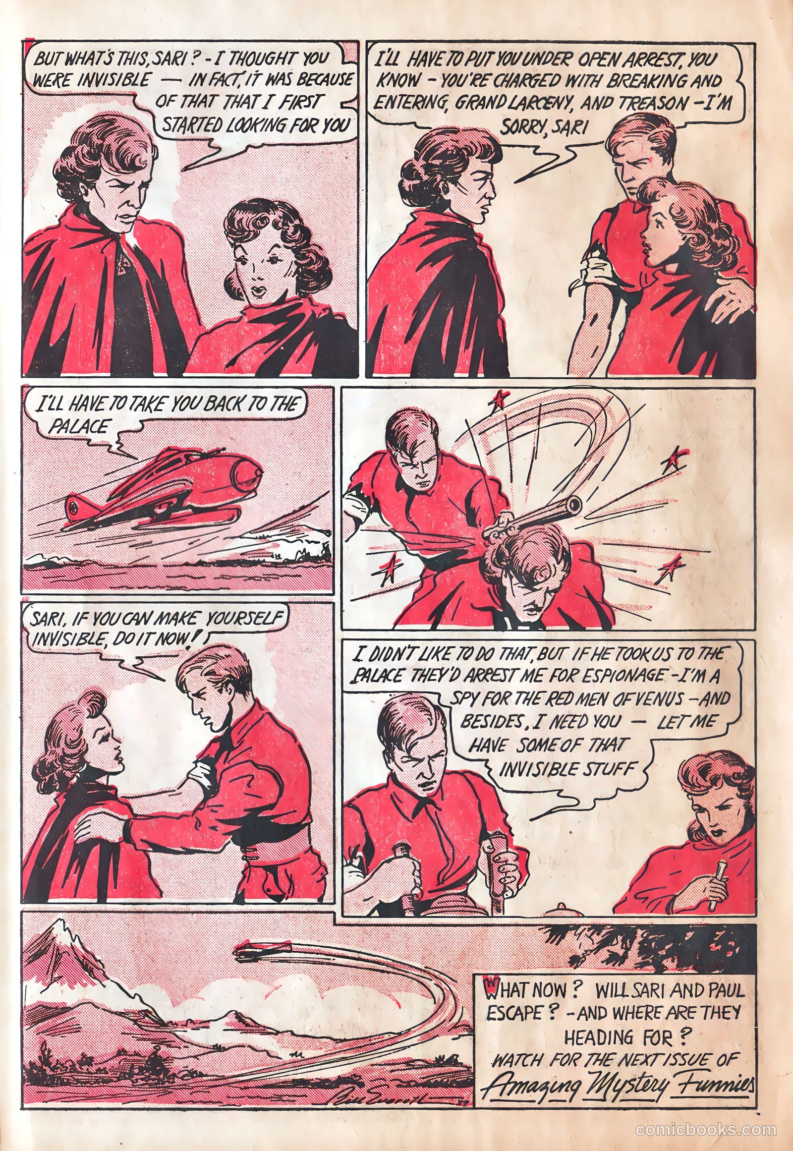 Amazing Mystery Funnies #4 — page 32 of 42
