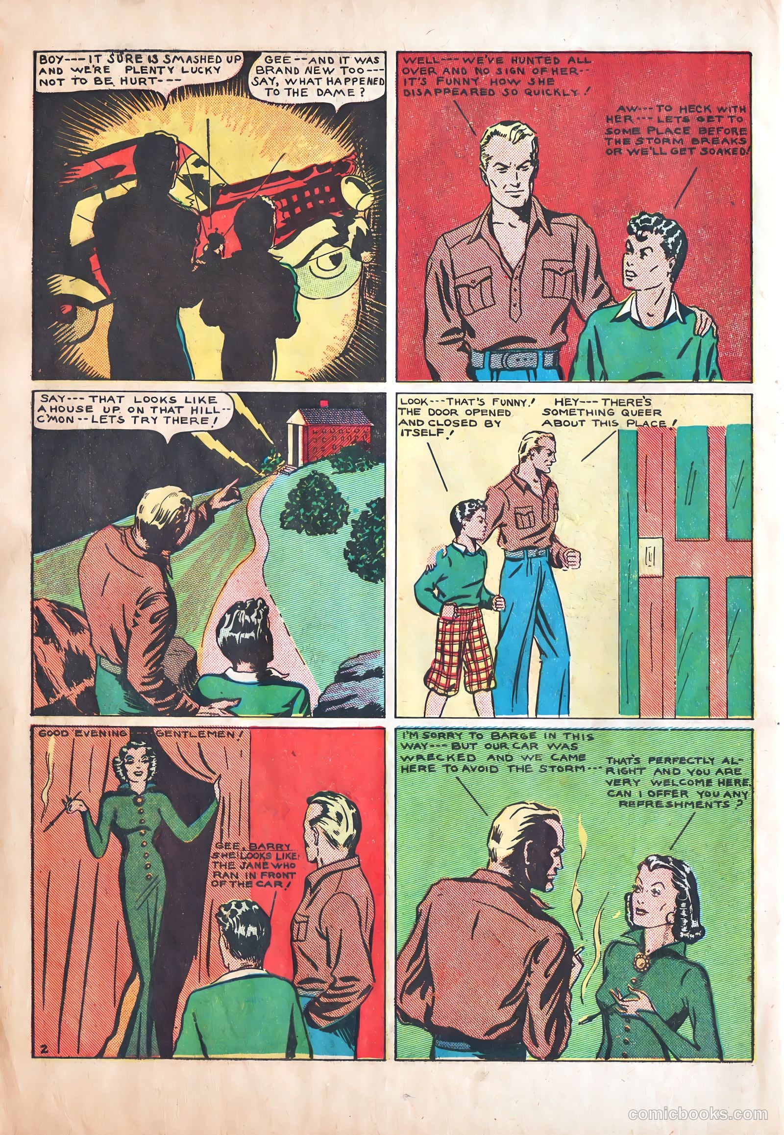 Amazing Mystery Funnies #4 — page 35 of 42