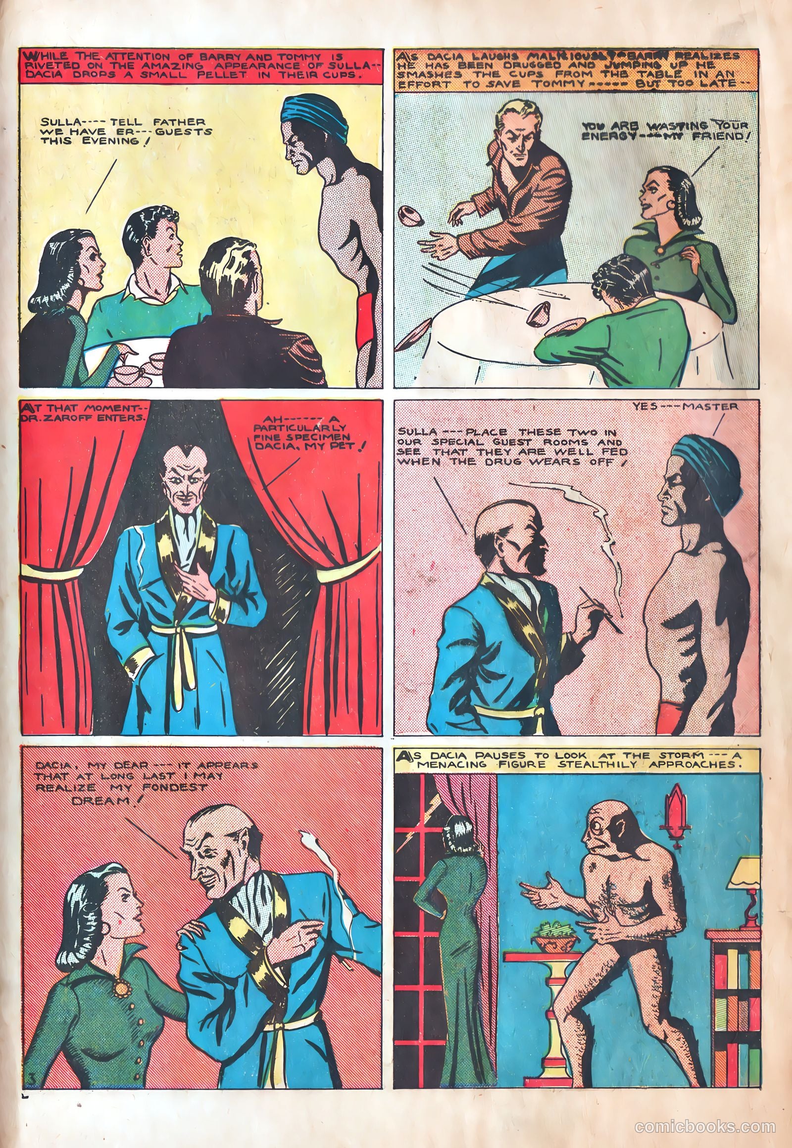 Amazing Mystery Funnies #4 — page 36 of 42