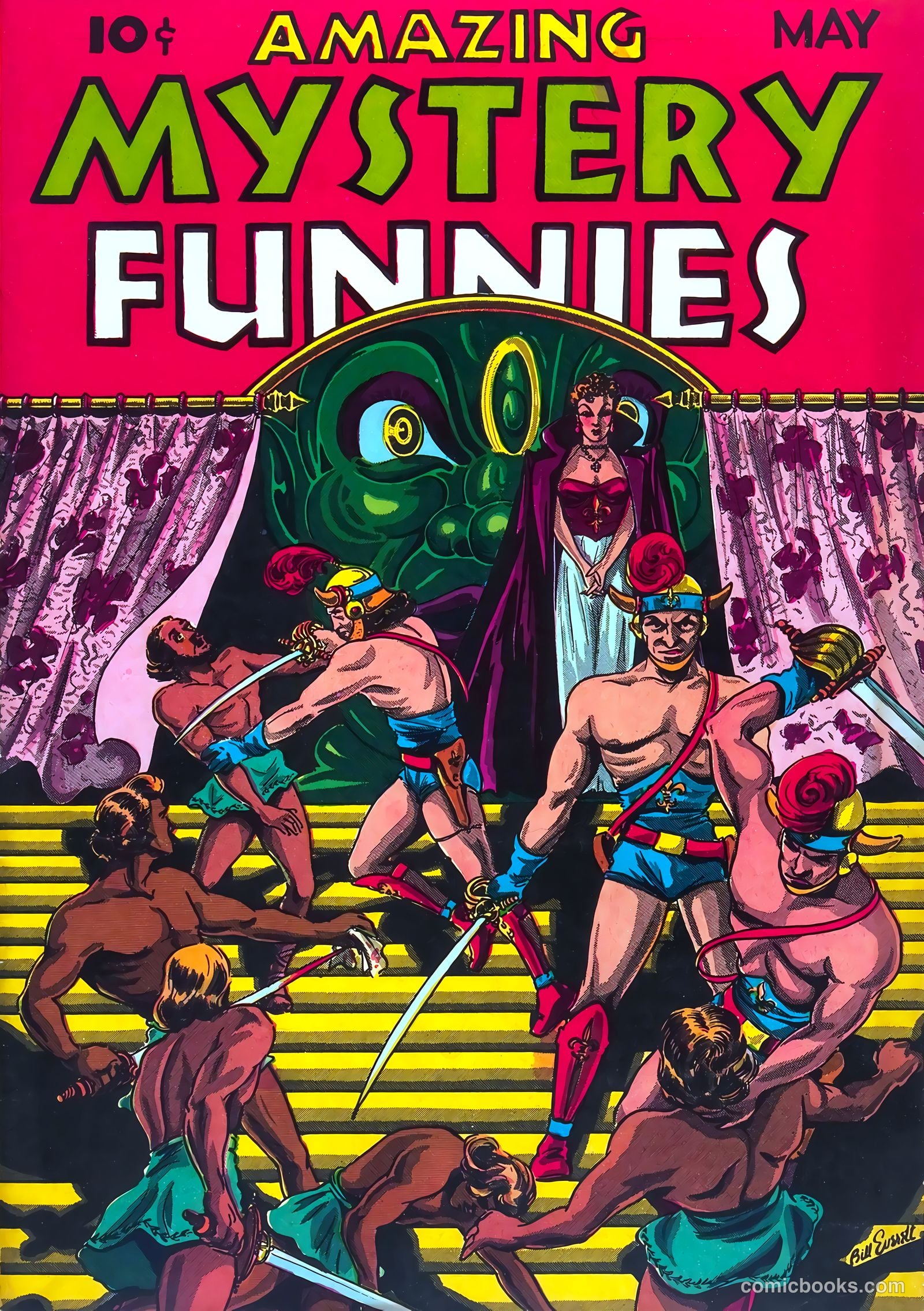 Amazing Mystery Funnies #5 — page 1 of 52