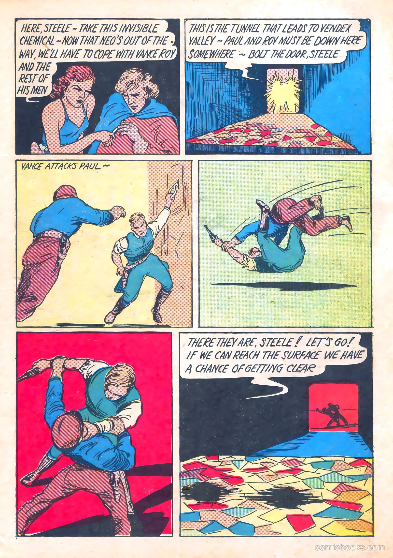 Amazing Mystery Funnies #5 — page 7 of 52