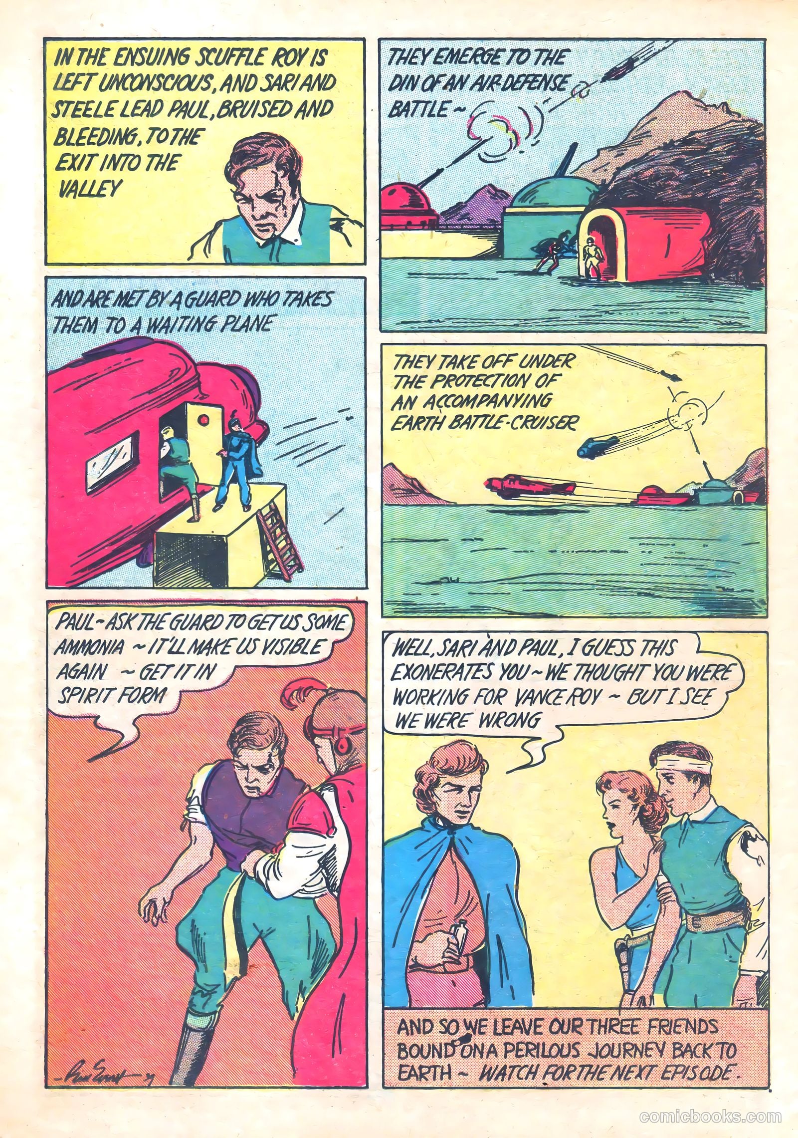 Amazing Mystery Funnies #5 — page 8 of 52