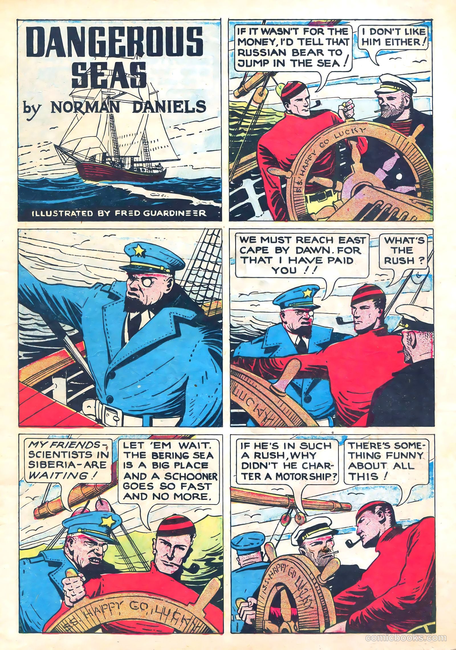 Amazing Mystery Funnies #5 — page 9 of 52