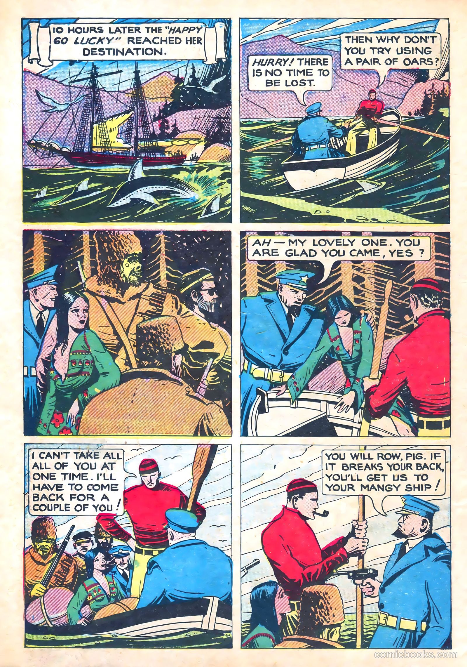 Amazing Mystery Funnies #5 — page 10 of 52