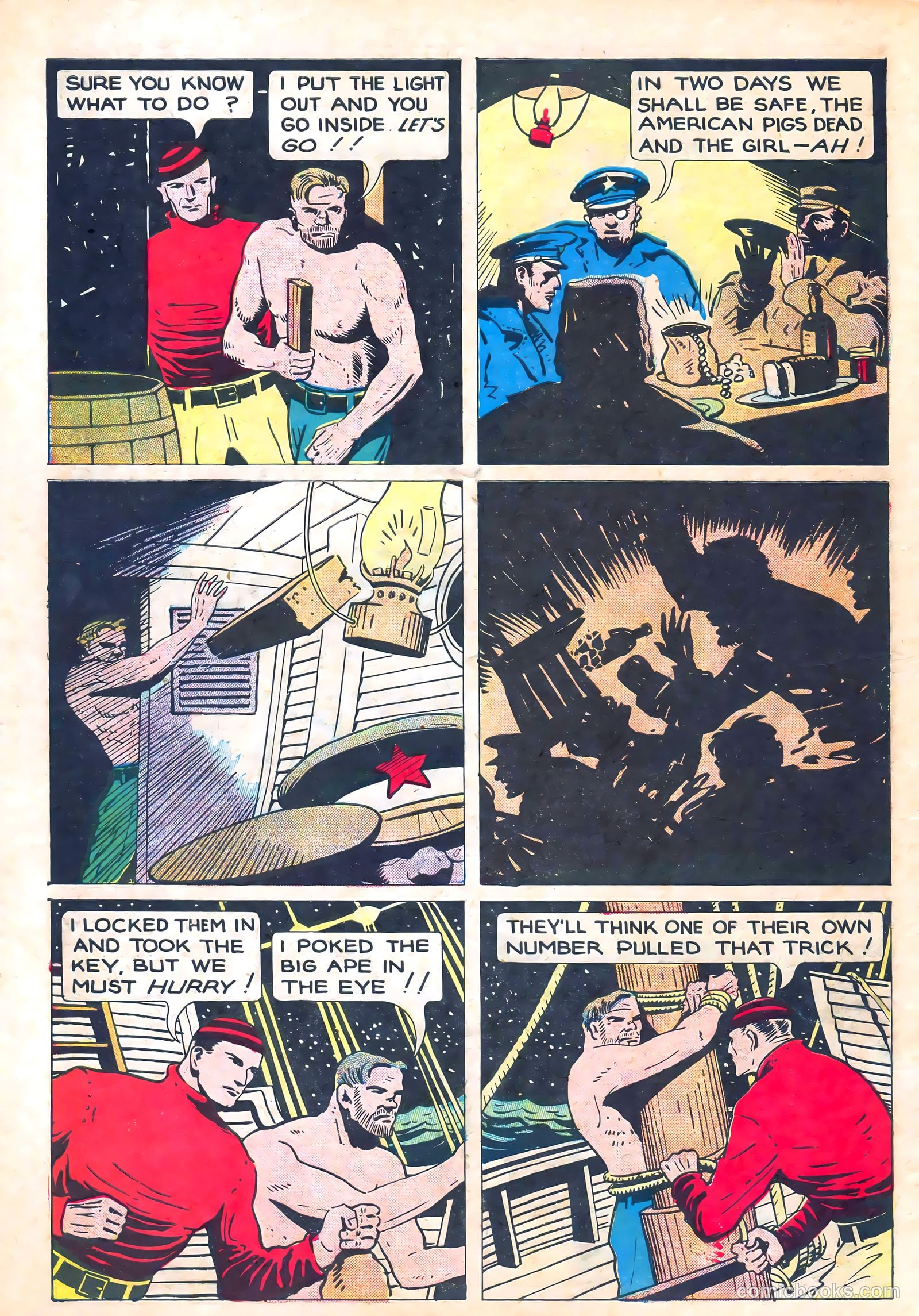 Amazing Mystery Funnies #5 — page 14 of 52