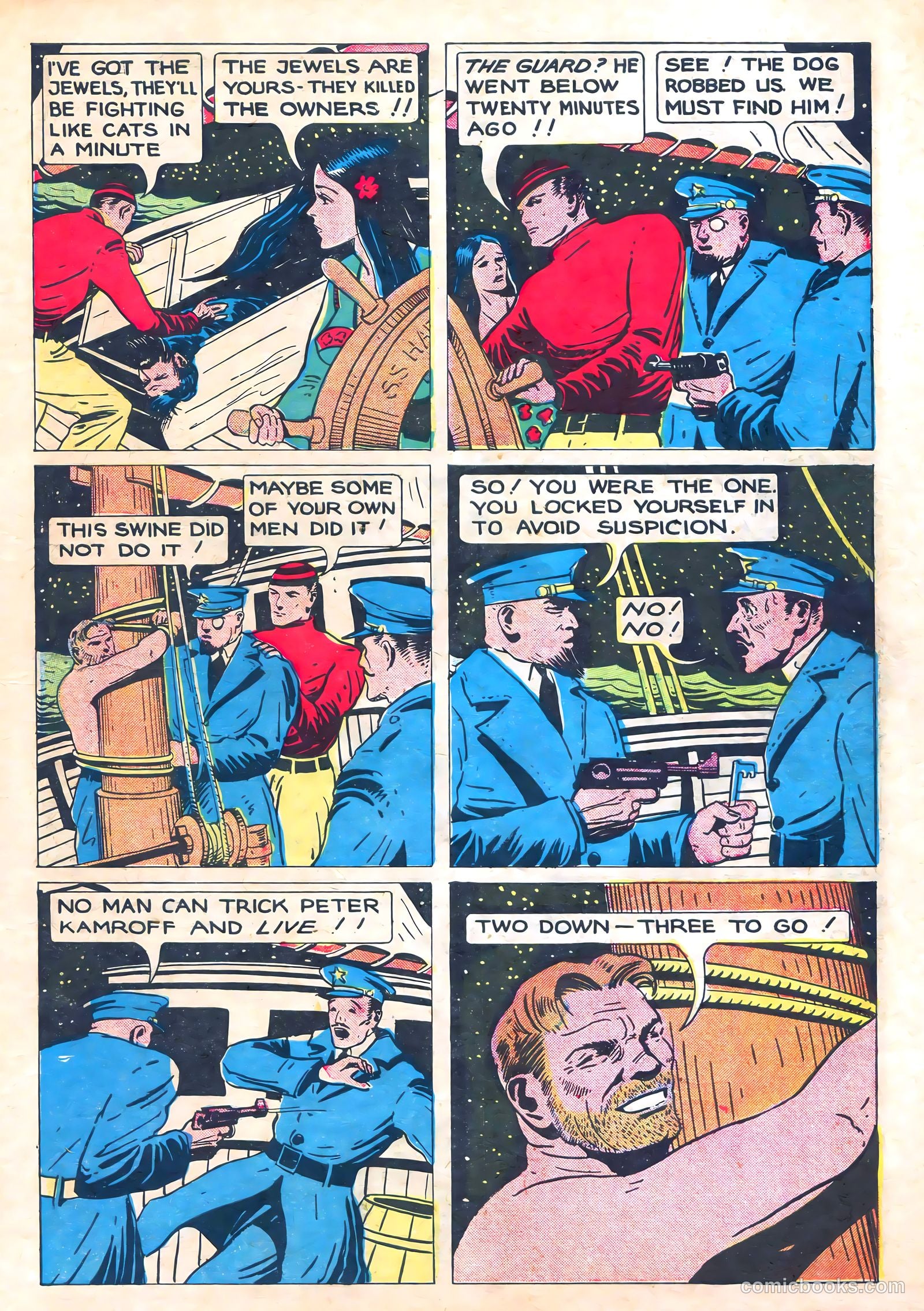 Amazing Mystery Funnies #5 — page 15 of 52