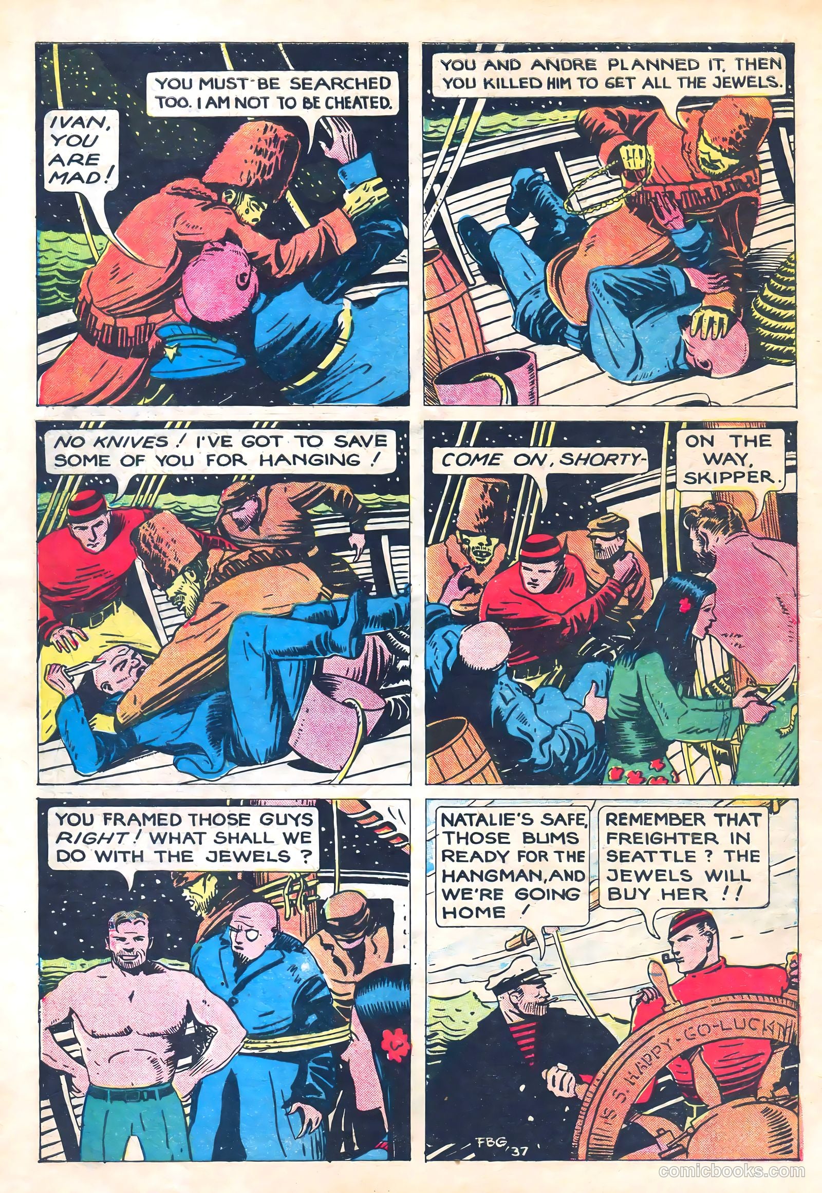 Amazing Mystery Funnies #5 — page 16 of 52