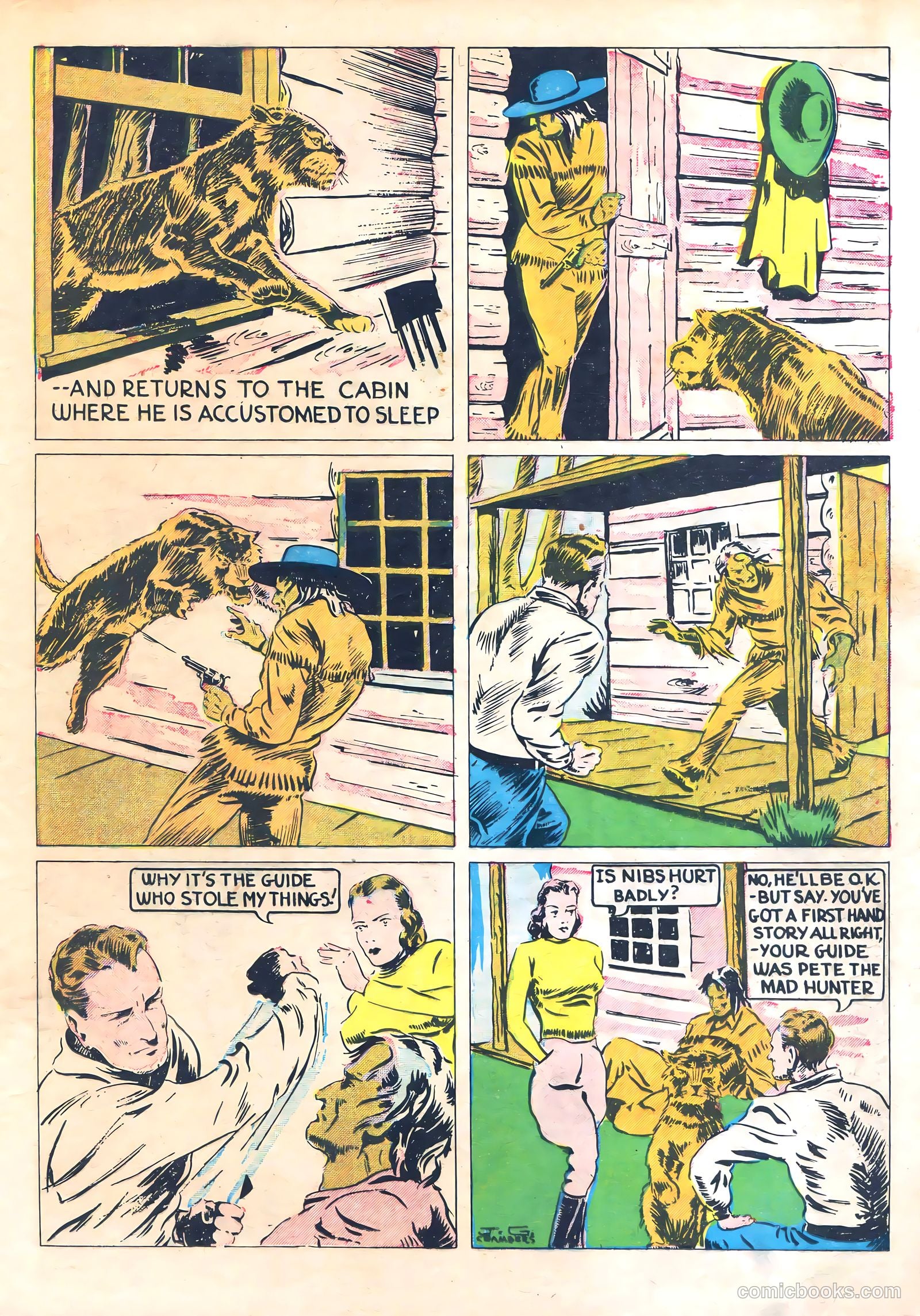Amazing Mystery Funnies #5 — page 33 of 52