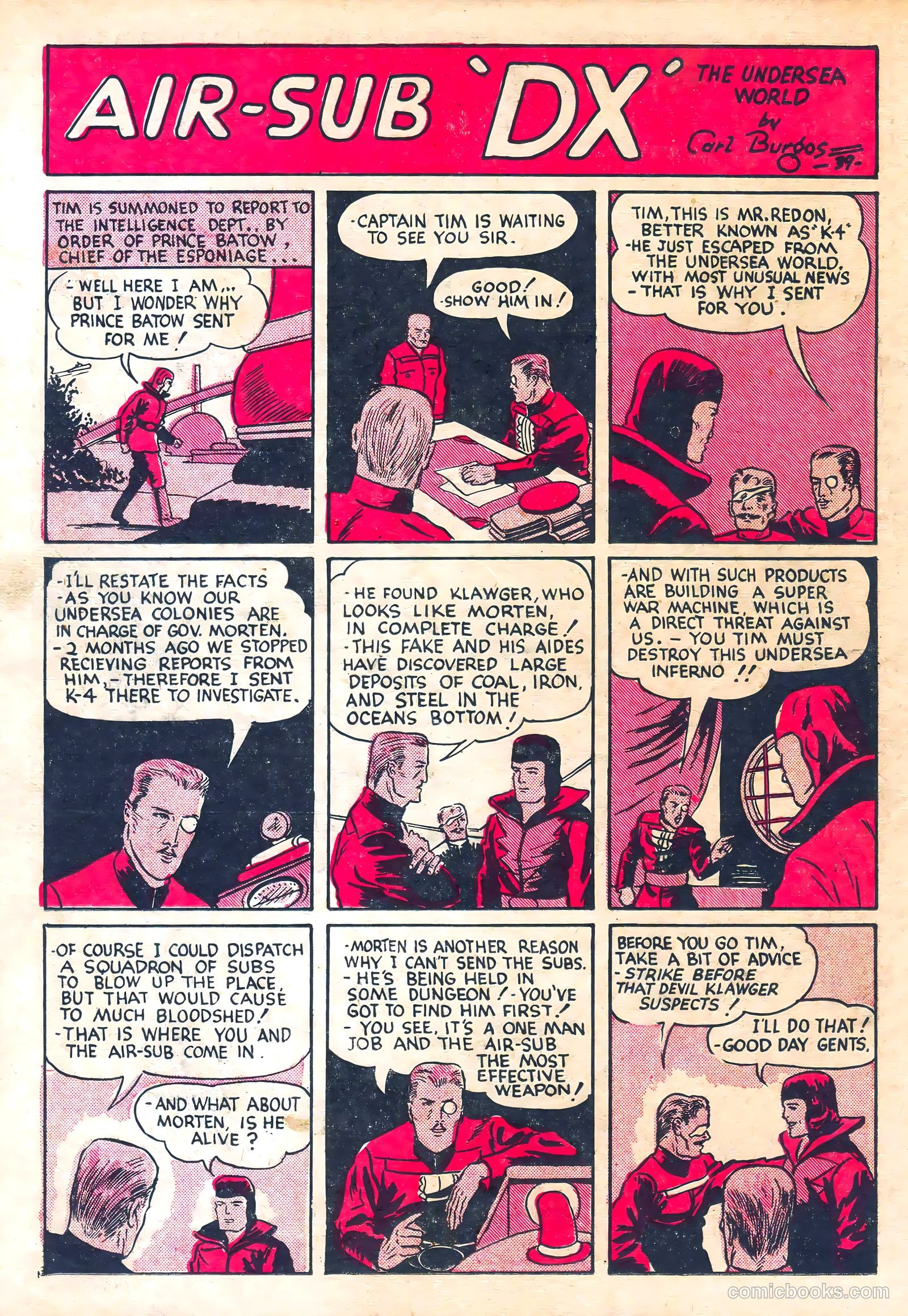 Amazing Mystery Funnies #5 — page 34 of 52