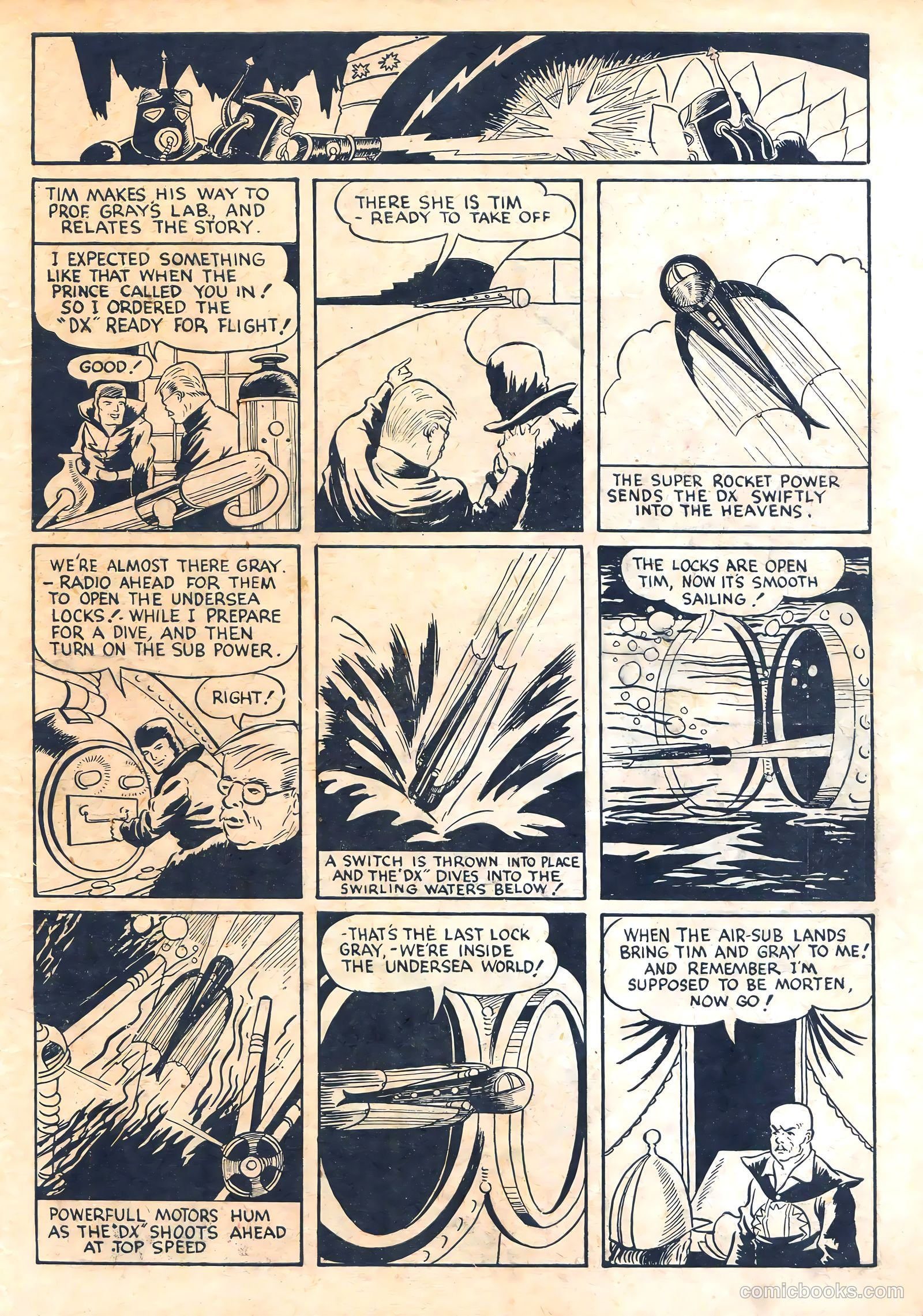 Amazing Mystery Funnies #5 — page 35 of 52