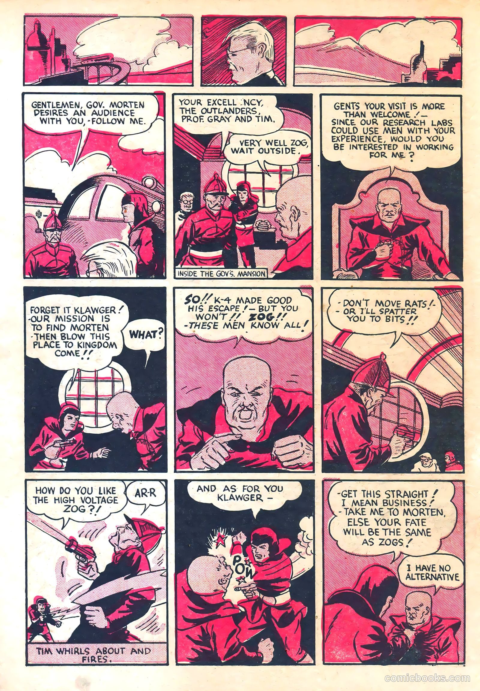 Amazing Mystery Funnies #5 — page 36 of 52