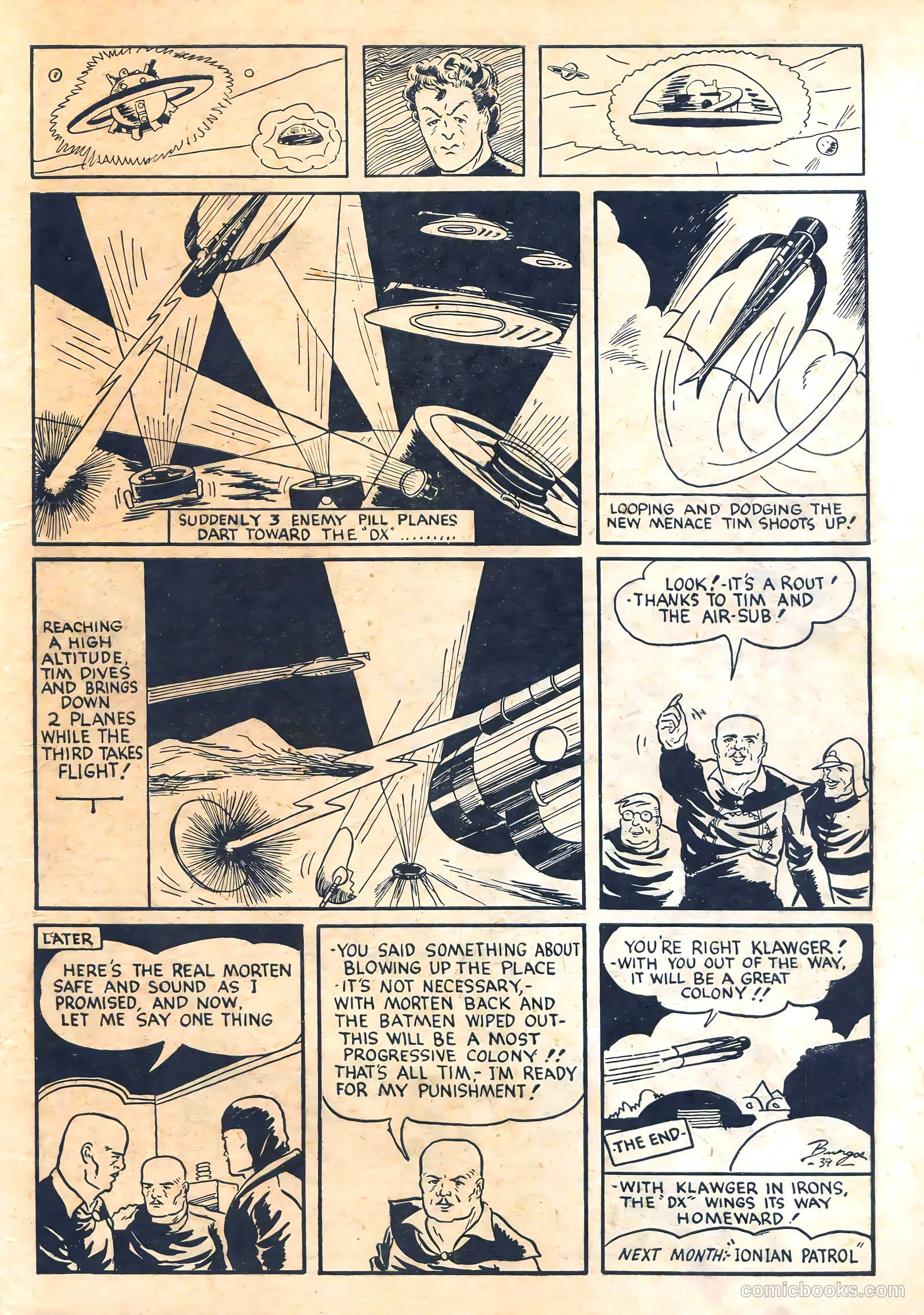 Amazing Mystery Funnies #5 — page 39 of 52