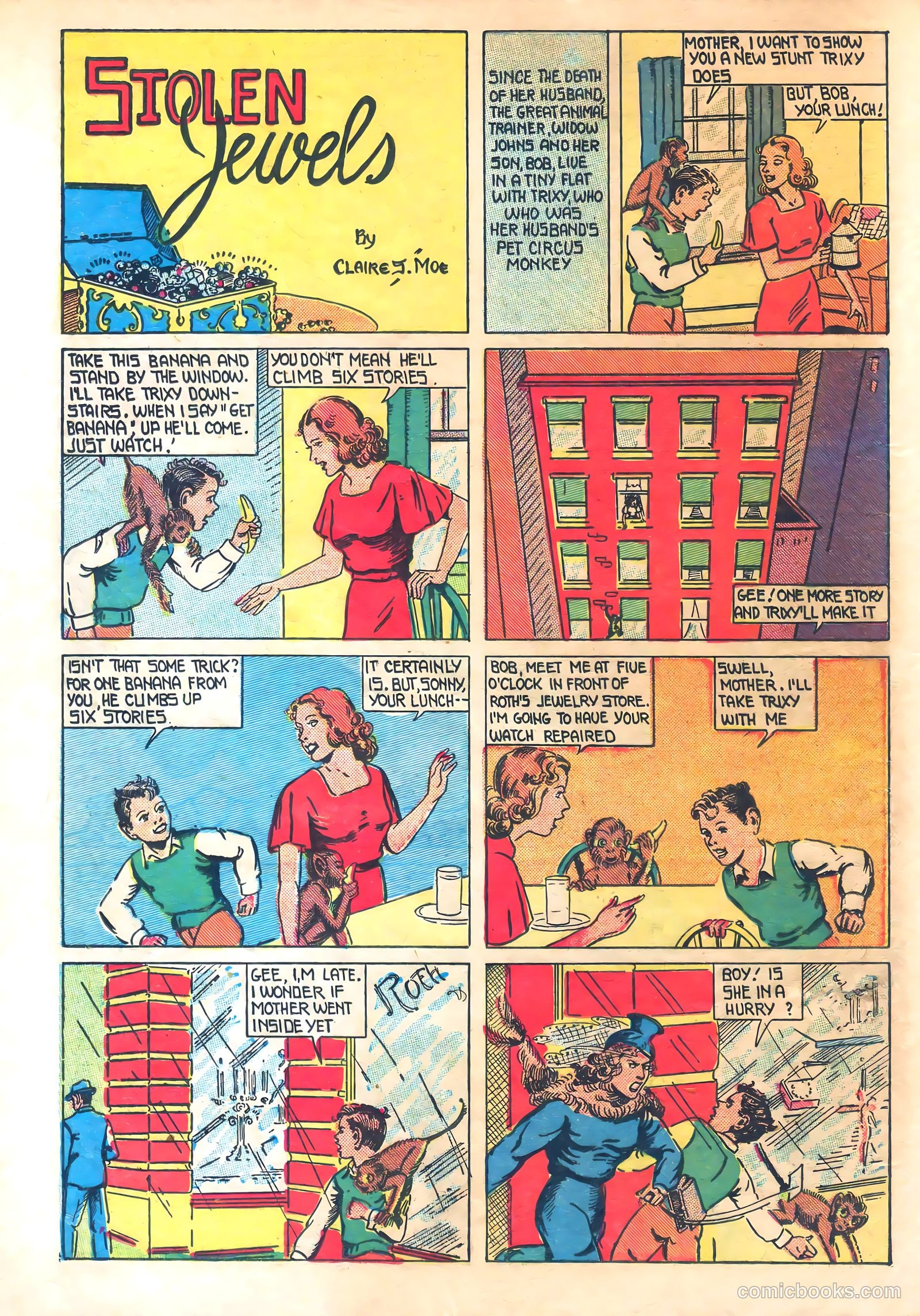 Amazing Mystery Funnies #5 — page 44 of 52