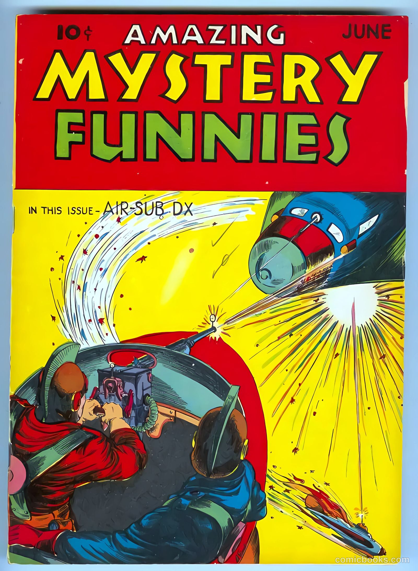 Amazing Mystery Funnies #6 — page 1 of 7