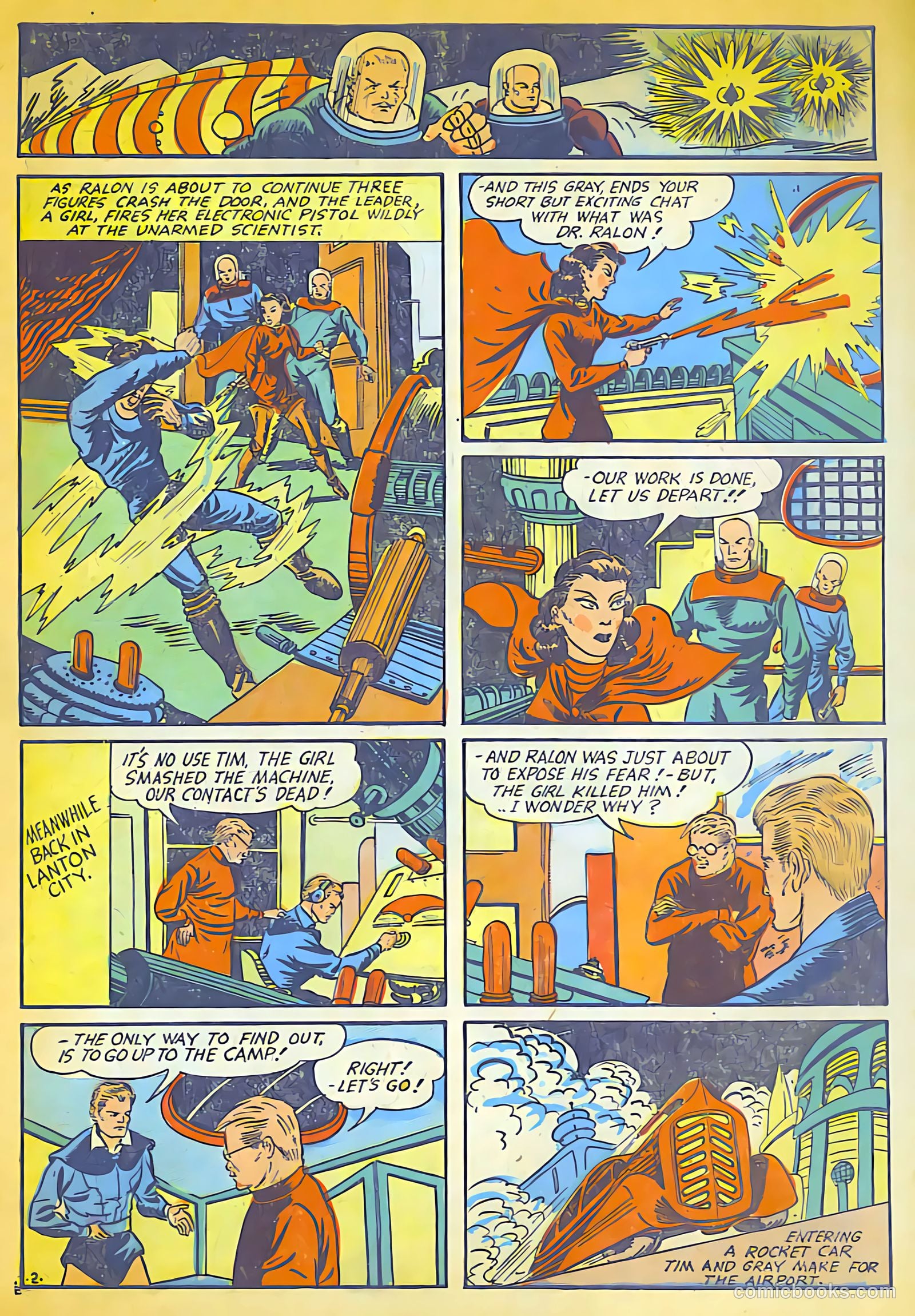 Amazing Mystery Funnies #6 — page 3 of 7